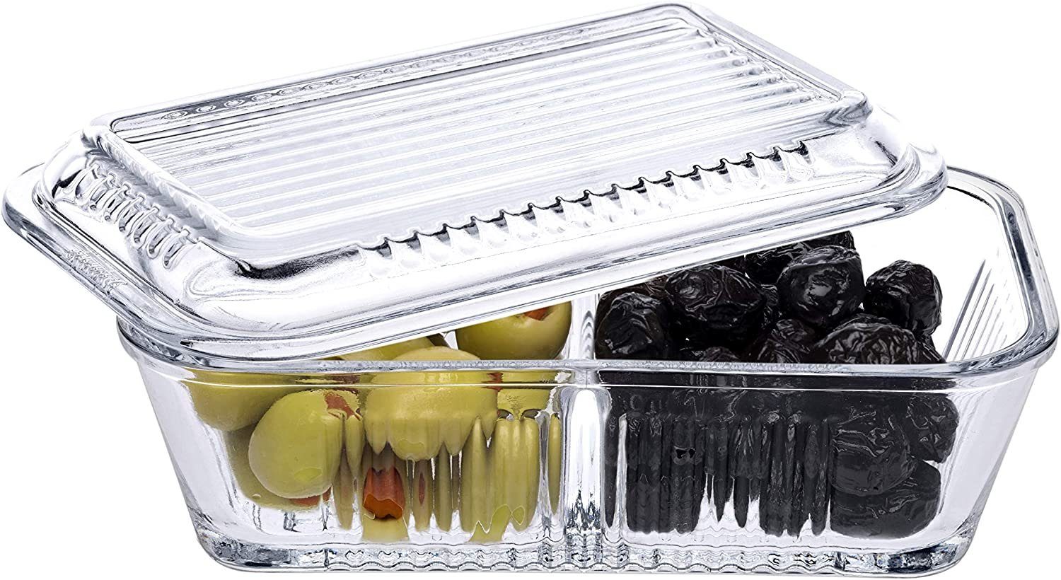 Pasabahce Aufbewahrungsdose Frigo Studio Aufbewahrungsbehälter mit Fächern 480cc 17x10.2cm
