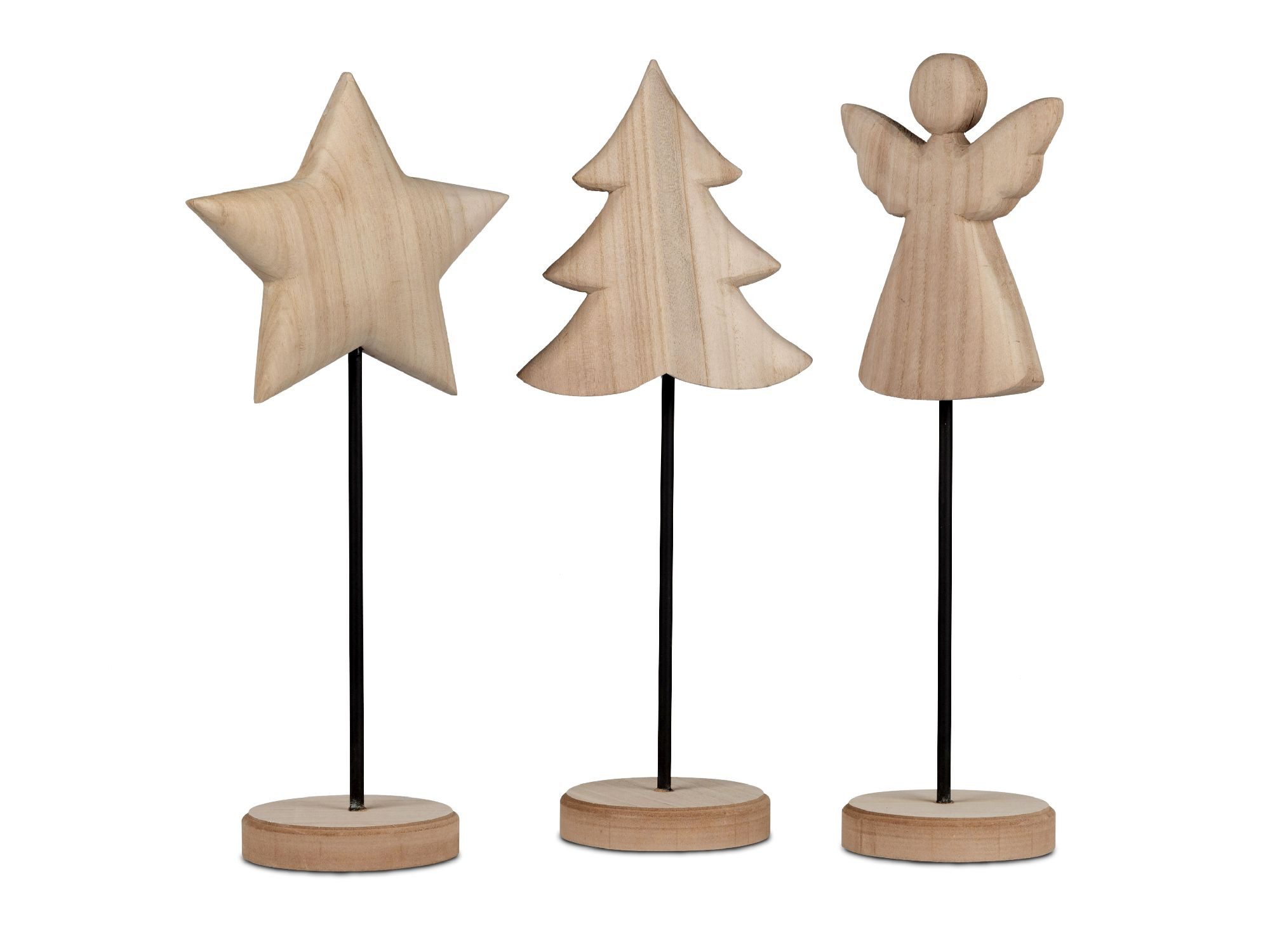 formano Skulptur Nature, Höhe: 46cm, Farbe: Natur, Motiv: Engel