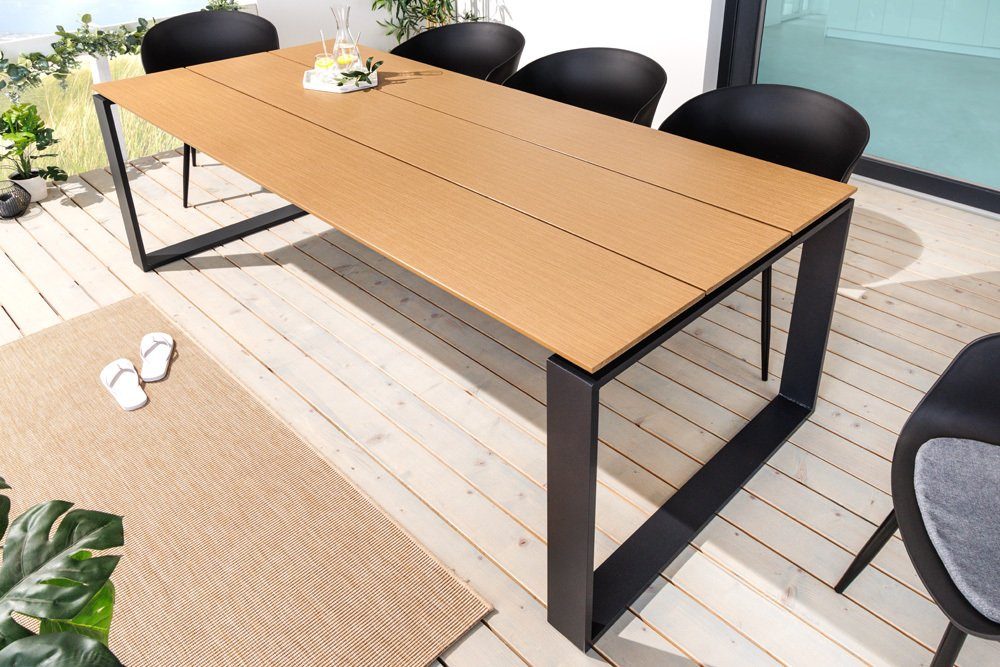riess-ambiente Gartentisch FLOATING 210cm natur / günstig online kaufen