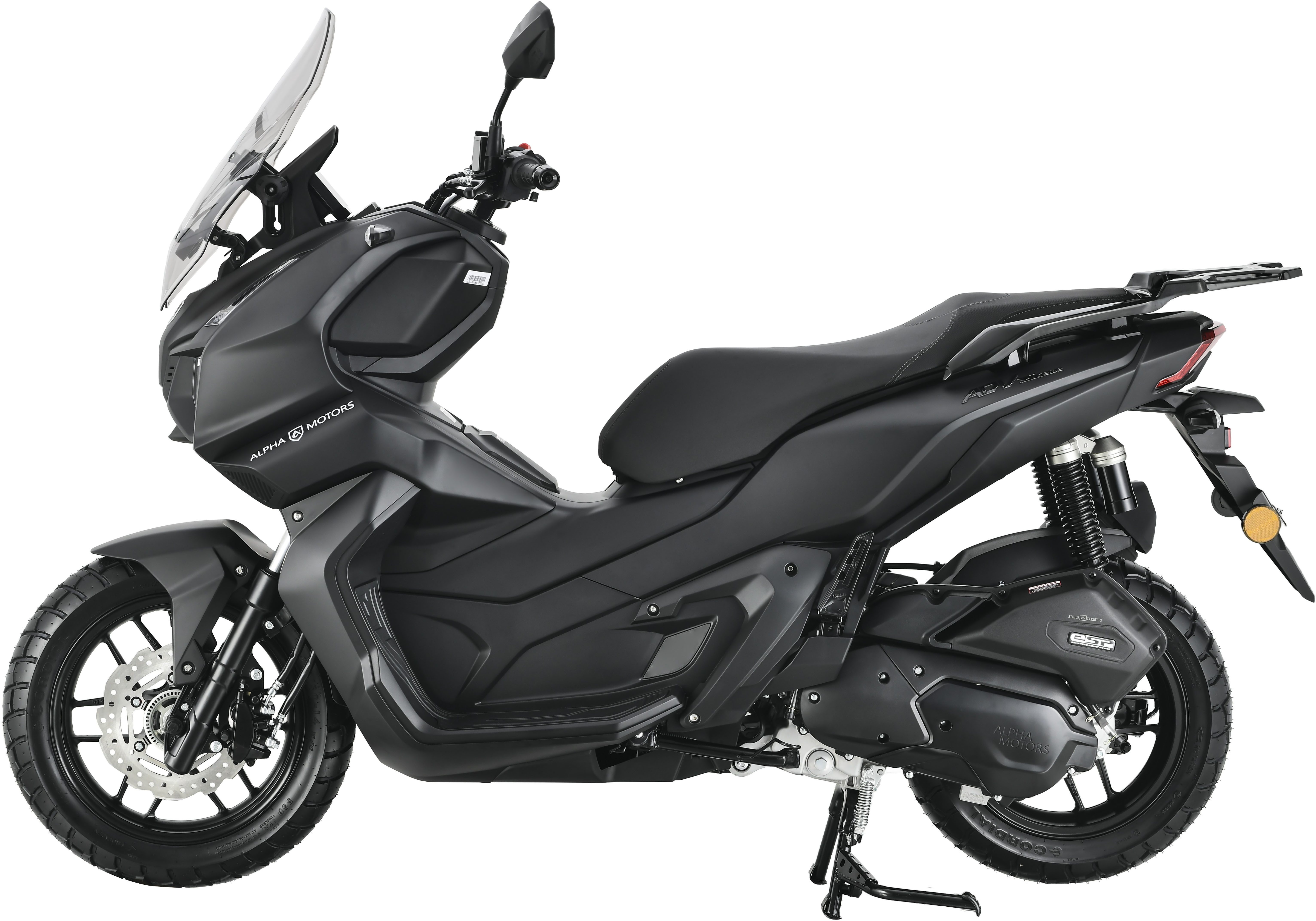 Alpha Motors Motorroller ADV X-treme 125 ccm EURO 5+ (mit/ohne Topcase), 125 ccm, 85 km/h, Euro 5