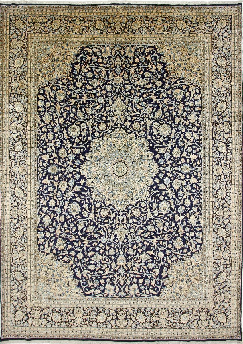 Orientteppich Kerman 301x419 Handgeknüpfter Orientteppich / Perserteppich, Nain Trading, rechteckig, Höhe: 12 mm