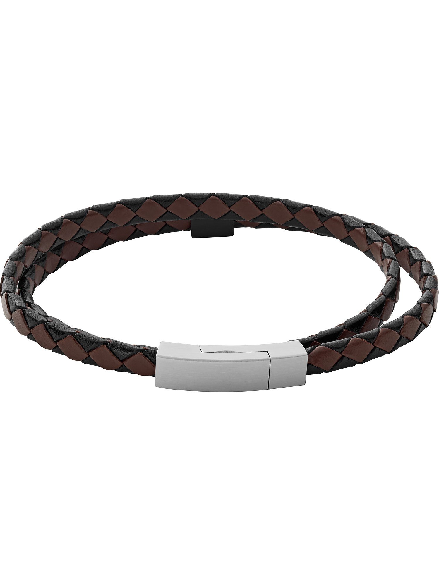 SKAGEN Edelstahlarmband Skagen Herren-Armband Leder, Edelstahl, Modern günstig online kaufen