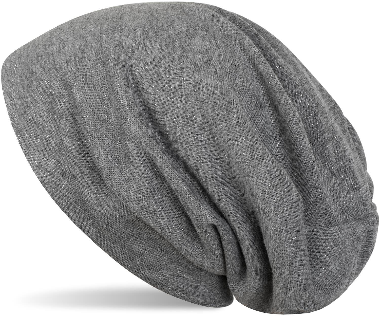 Beanie Beanie mit All Over Glitzer