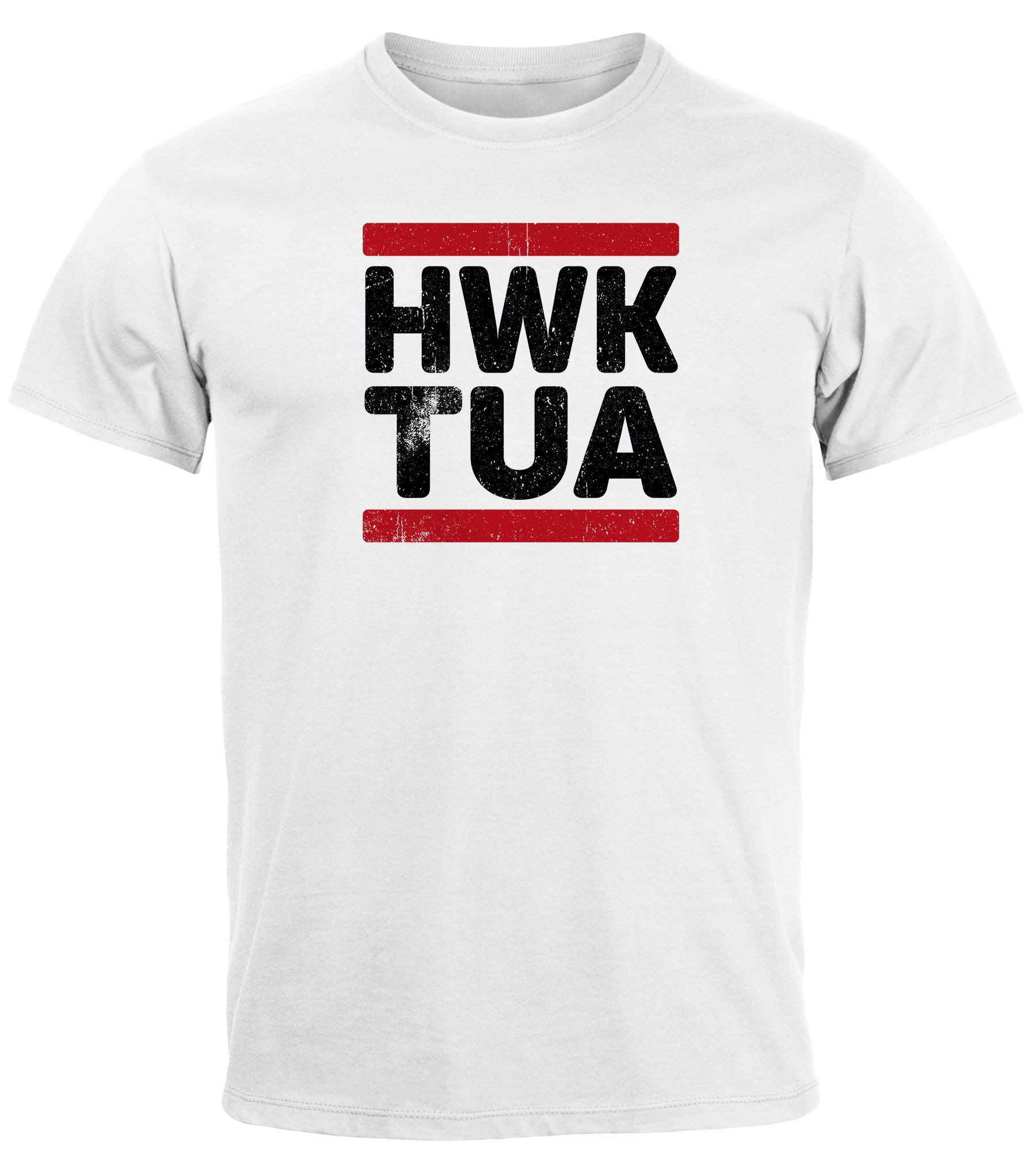 MoonWorks Print-Shirt Herren T-Shirt Hawk Tuah günstig online kaufen