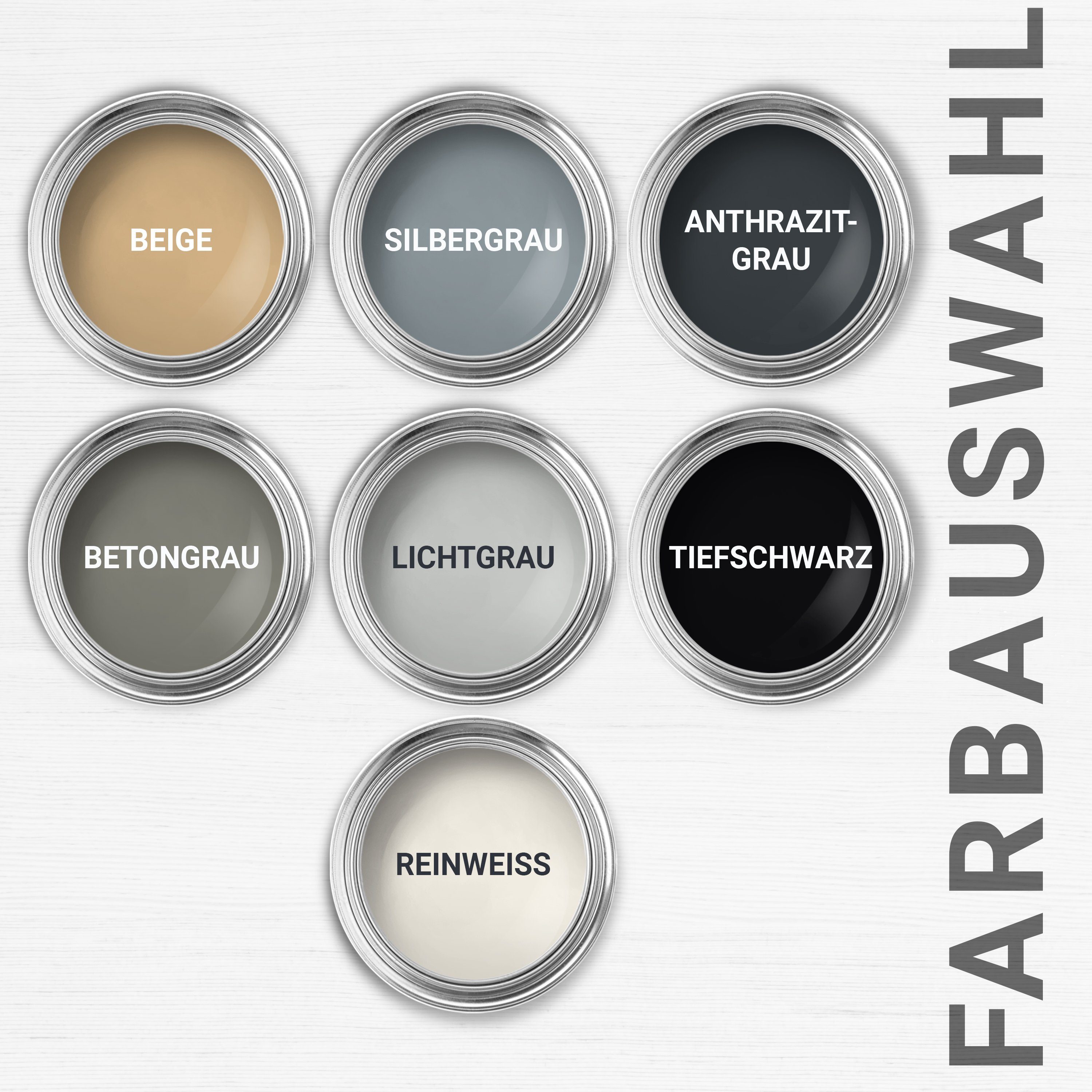 WO-WE Treppen- und Parkettlack Dielenlack Holzlack Holzboden lack W410, 1-20L, Matt / Seidenglänzend, Wasserbasis