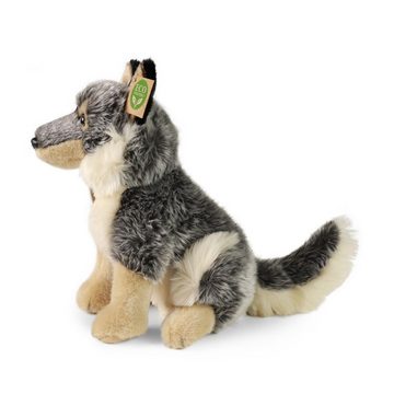 Teddys Rothenburg Kuscheltier Kuscheltier Wolf sitzend 28 cm