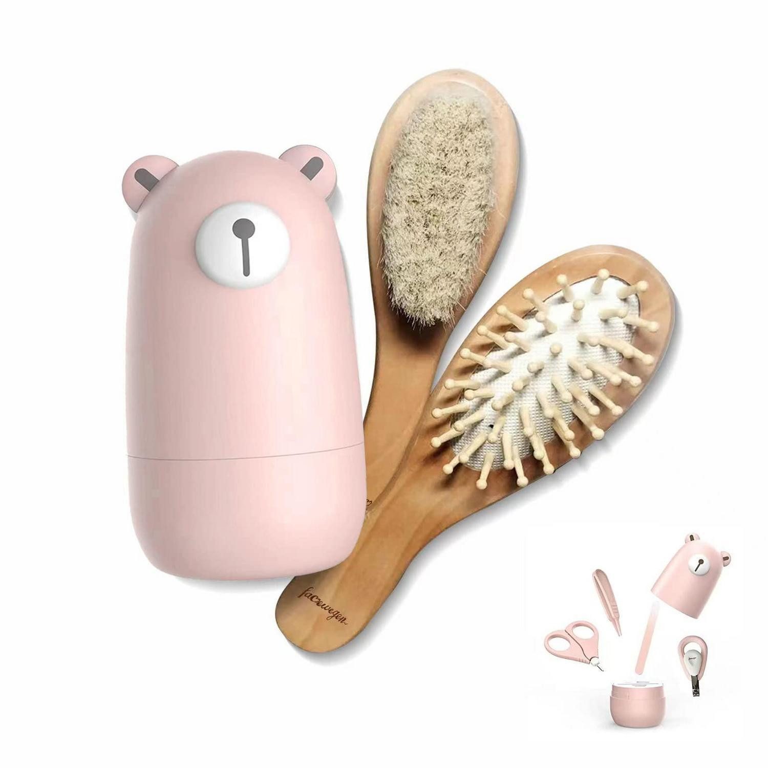 LuxusKollektion Nagelknipser-Set Baby Nagellack Set mit Etui Pink
