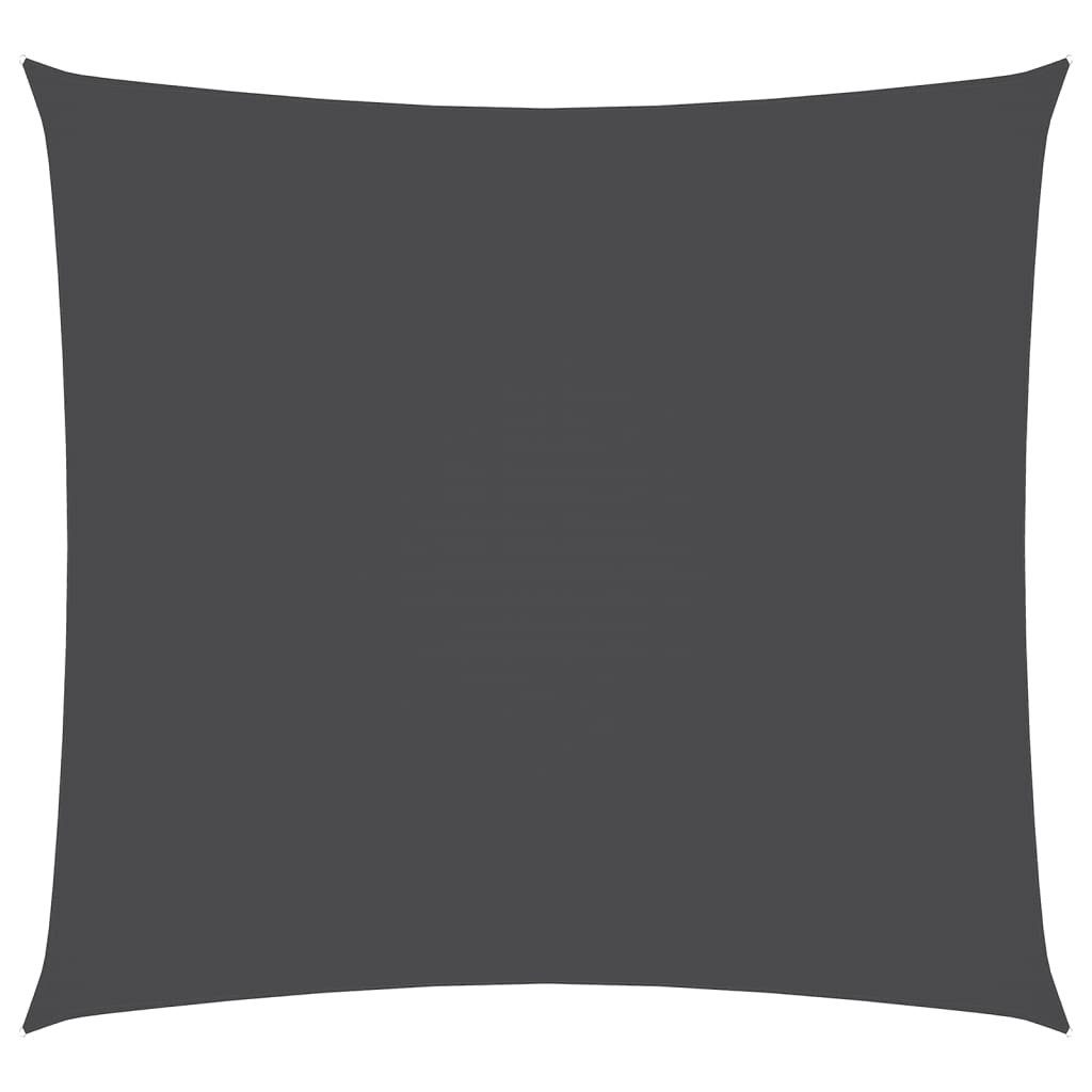 furnicato Sonnensegel 2 x 2 m Anthrazit aus PU-beschichtetem Oxford-Gewebe, (1-tlg)