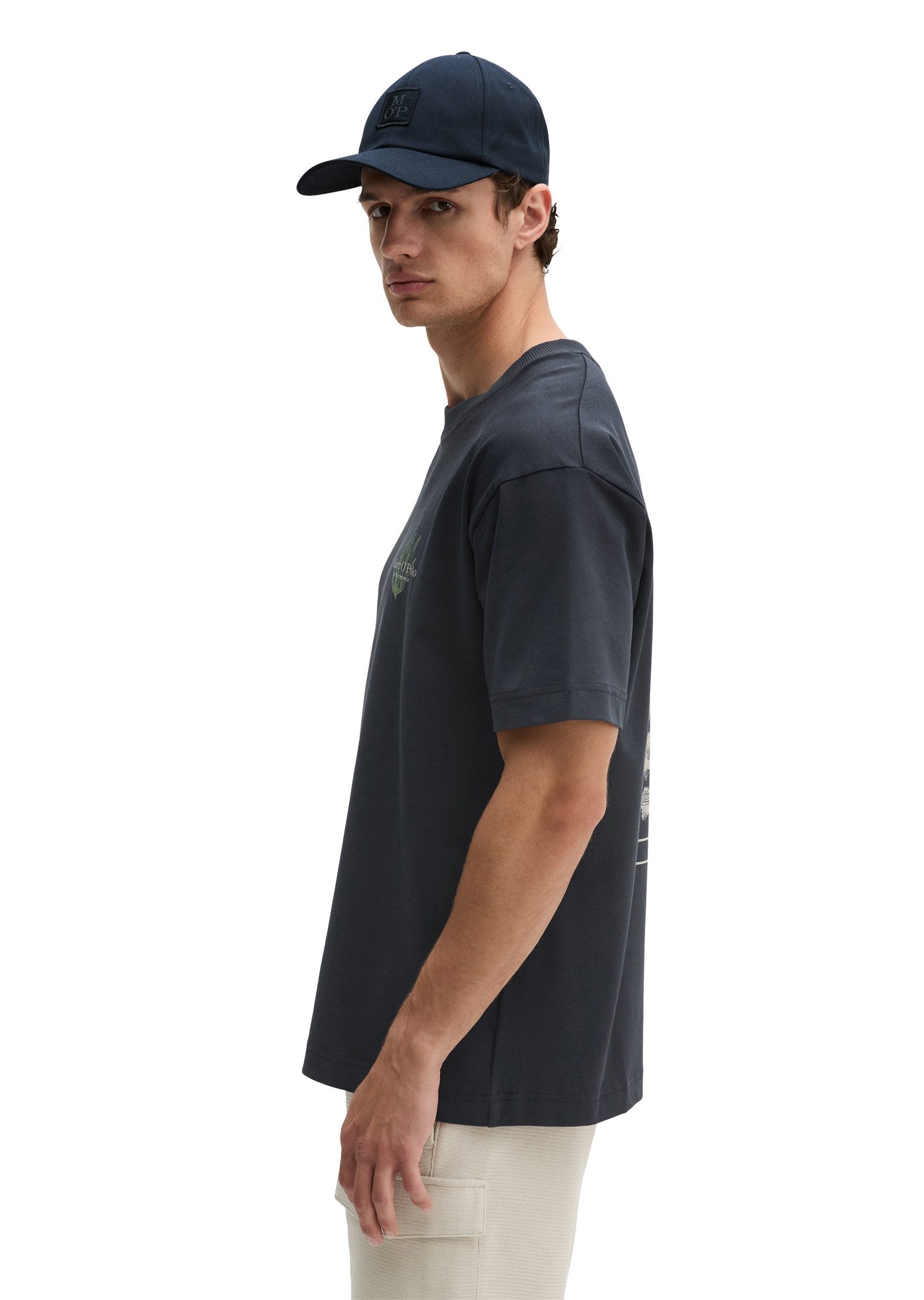 Marc O'Polo T-Shirt mit maritimer Rückenprint
