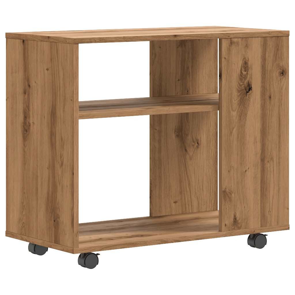 vidaXL Beistelltisch Beistelltisch Artisan-Eiche 70x35x60,5 cm Holzwerkstoff (1-St)