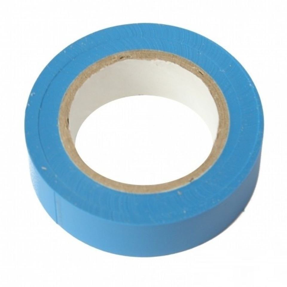 Klebeband Isolierband Blau 10m/15mm Bemko PVC-1510BU (1-St) Band Isolierband