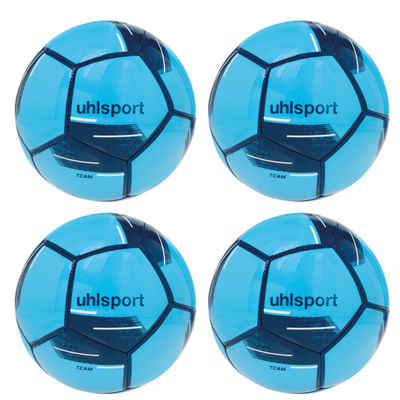 uhlsport Fußball TEAM MINI (4x1 colour) eisblau/marine/weiss