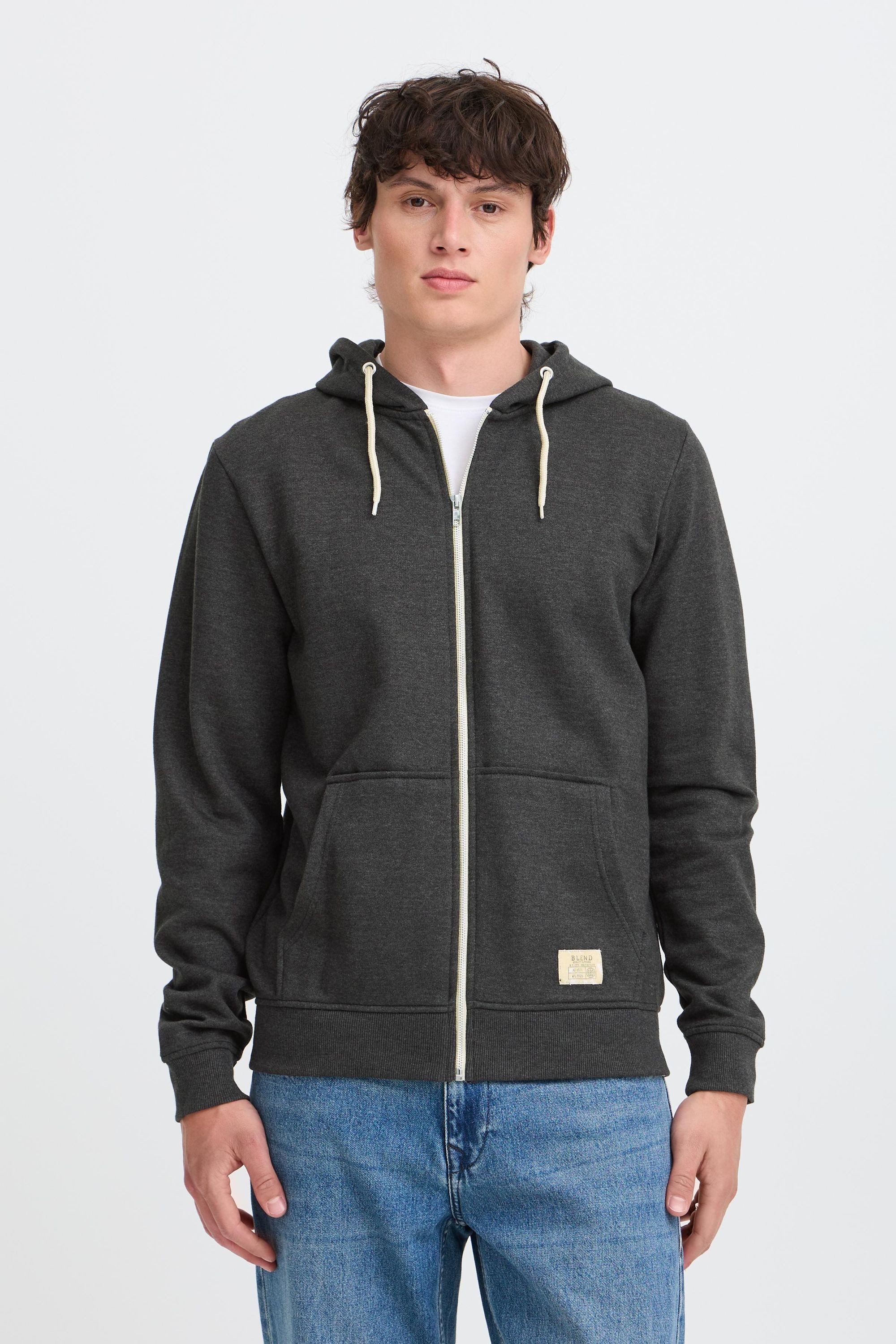 Blend Kapuzensweatjacke BHNoah Stilvolle Kapuzensweatjacke mit Taschen