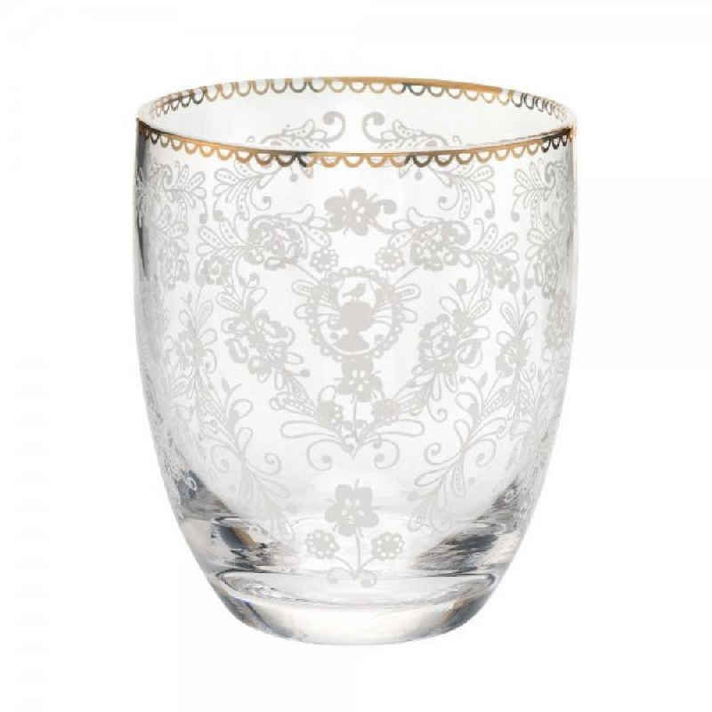 PiP Studio Leerglas Wasserglas Floral Glas Klar (280ml)