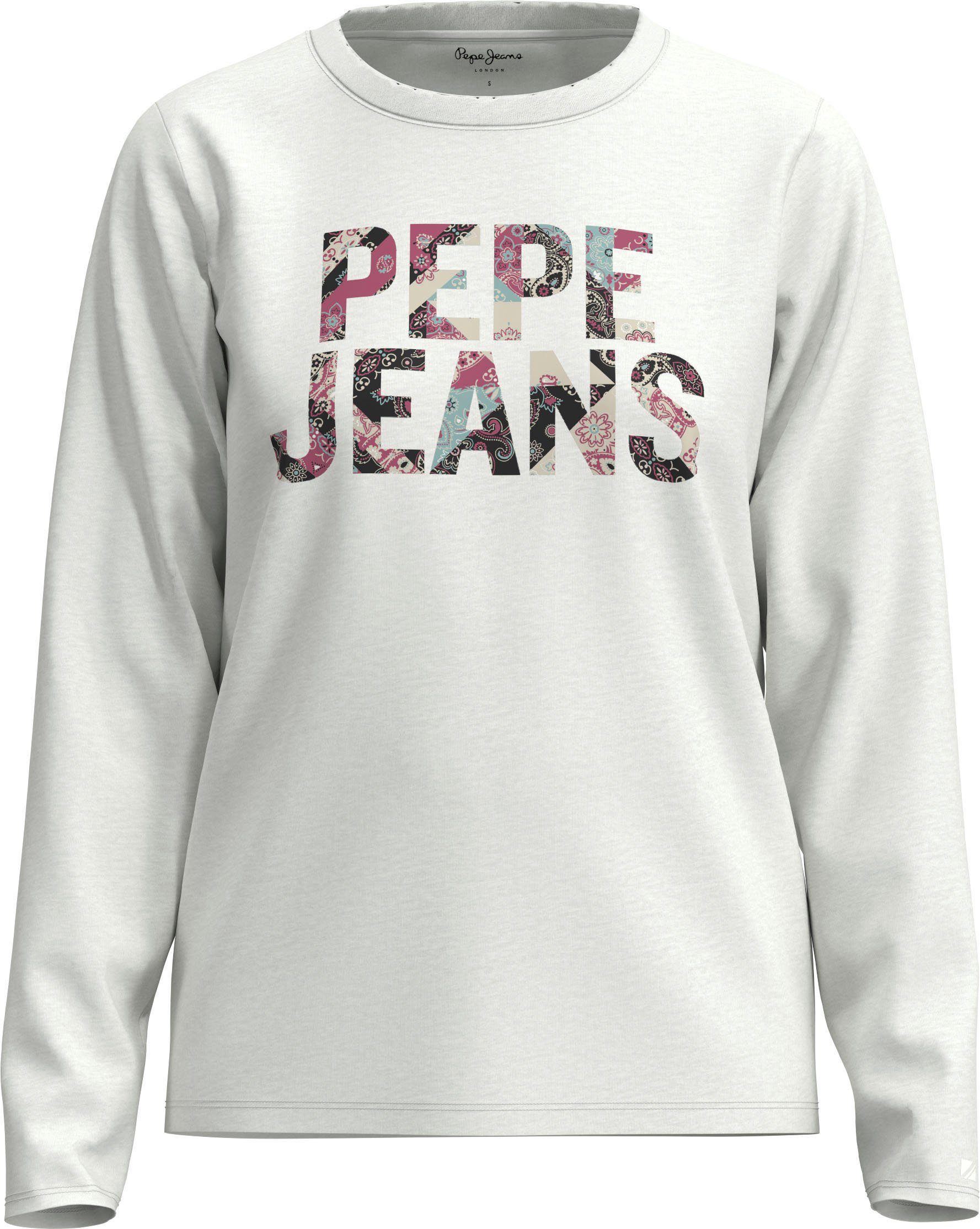 von Modisches Jeans Langarmshirt Jeans LUNA, Pepe Pepe Shirt