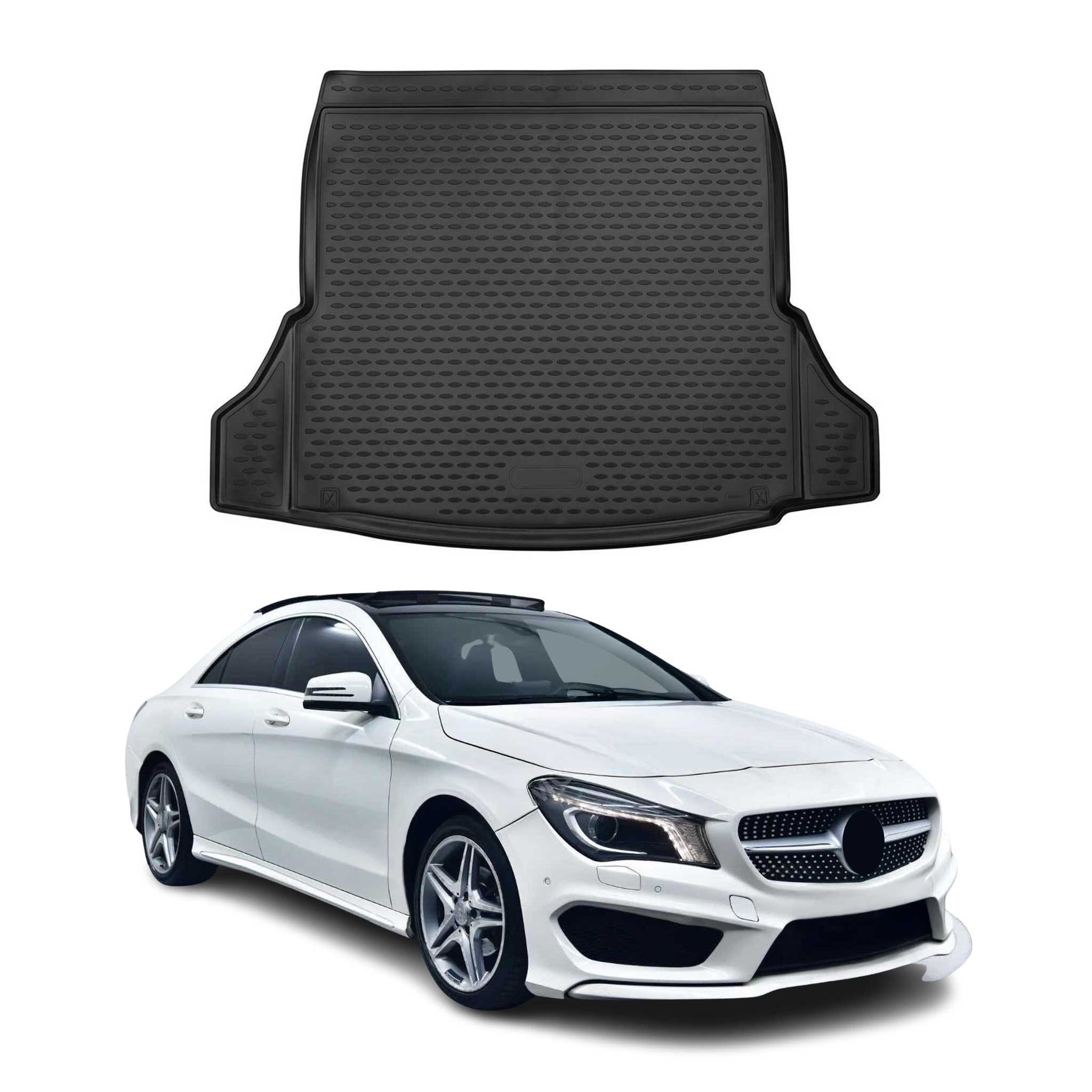 OMAC Kofferraummatte Kofferraumwanne für Mercedes CLA Klasse C118 2019-2025 Gummi TPE (1 St), für Mercedes CLA Klasse C118 2019-2025 Mercedes CLA Klasse C118 2019-2025, Einfache Installation,Antirutsch,Leicht zu reinigen,Leichtgewicht