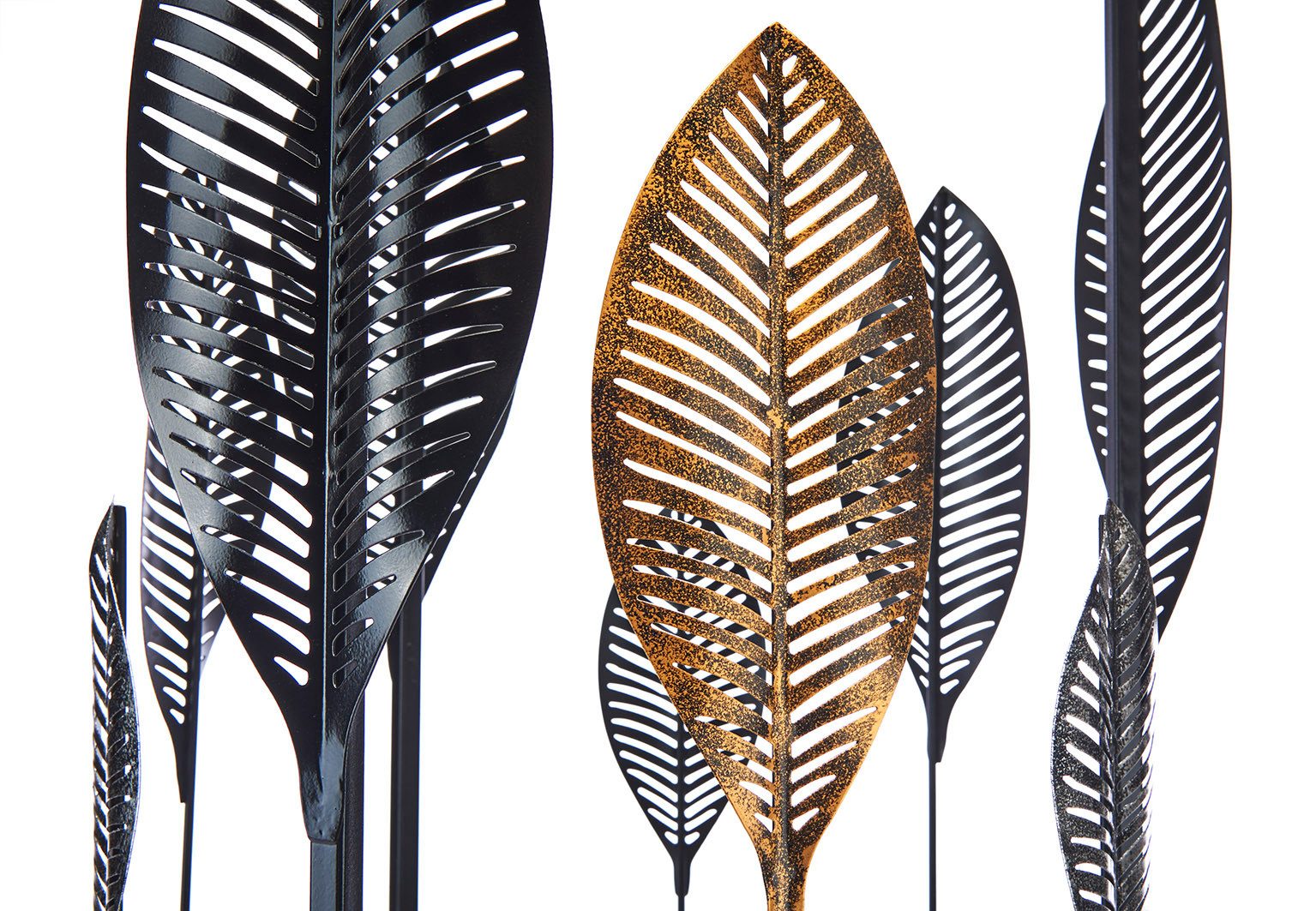 Kobolo Beistelltisch Tisch Dekotisch - PIANTA - aus Metall und Holz Gr1 (1-St)