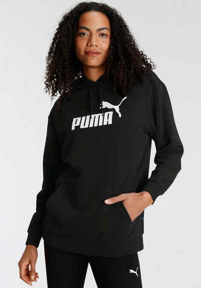 PUMA Kapuzensweatshirt ESS ELONGATED LOGO HOODIE TR