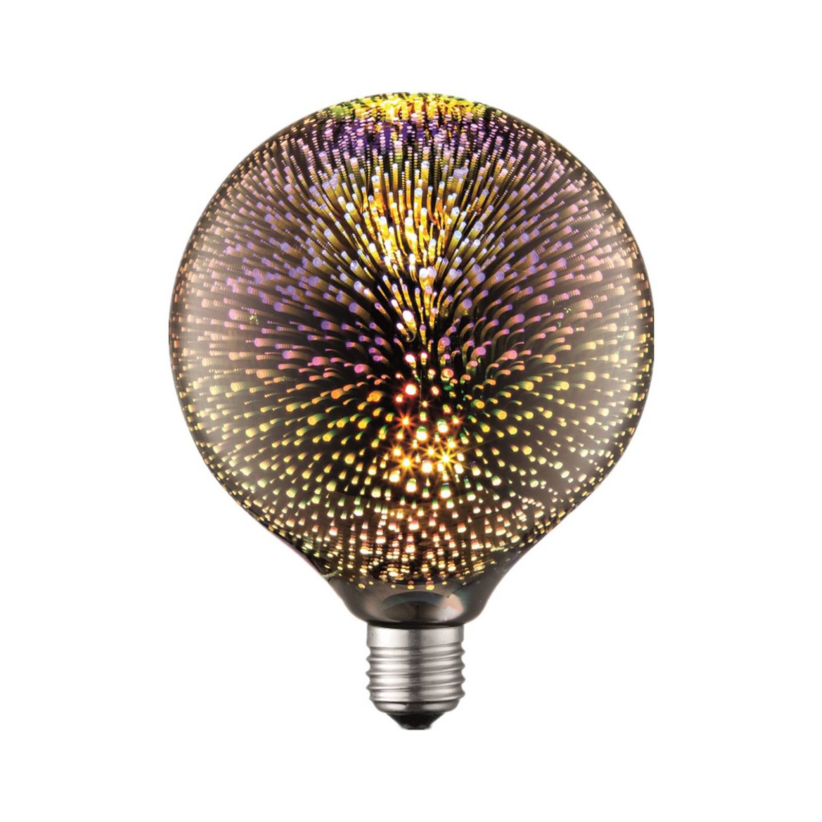 Lucande Dekolicht E27 4W LED-Globe, warmweiß