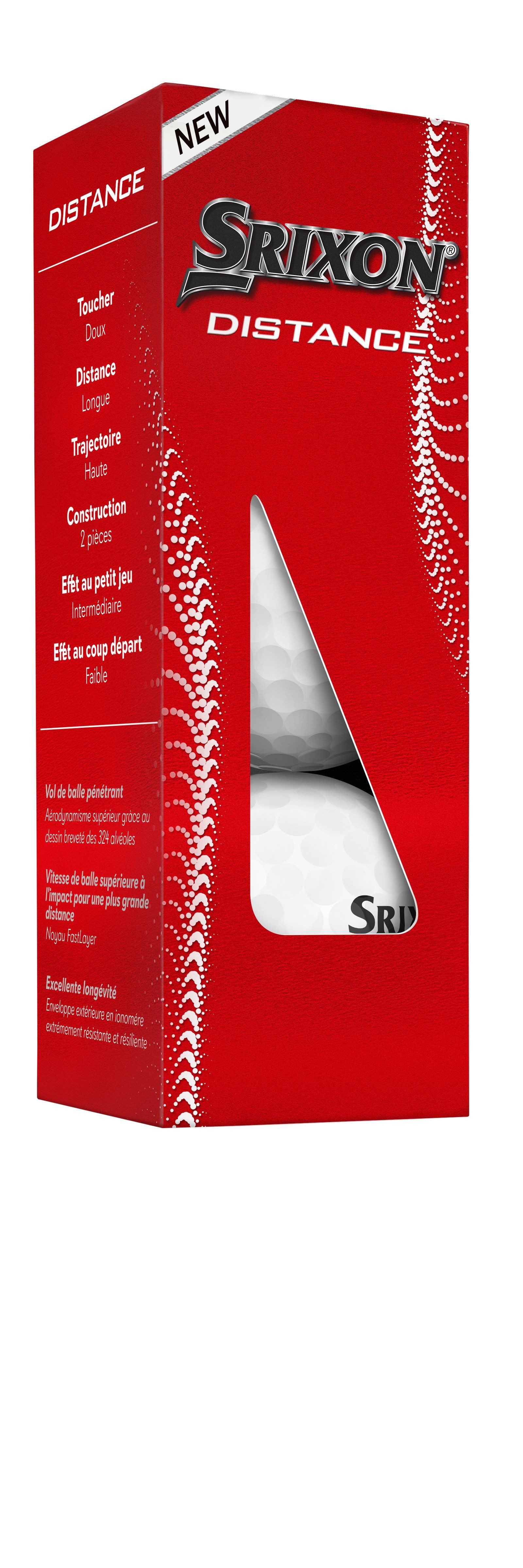 Srixon Golfball Srixon DISTANCE Golfbälle – Mehr Länge. Mehr Spielspaß., Mehr Länge. Mehr Spielspaß.