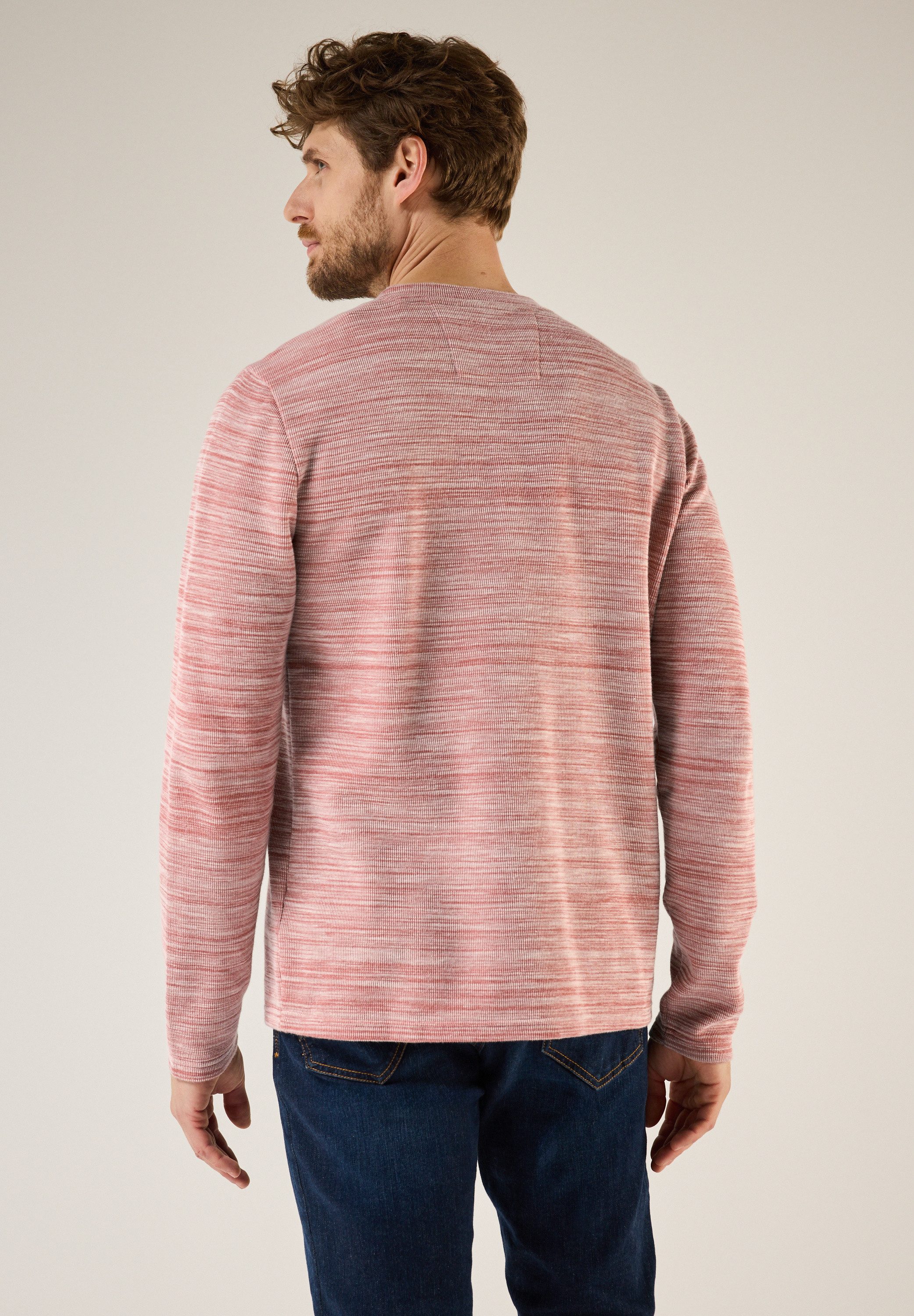 STREET ONE MEN Langarmshirt bestehend aus günstig online kaufen