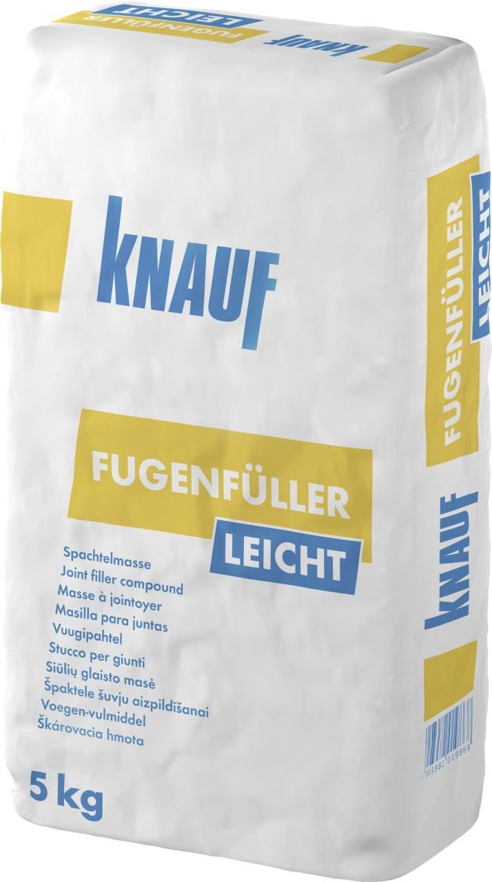 KNAUF Spachtelmasse Knauf Fugenfüller Leicht Spezialgips 5 kg