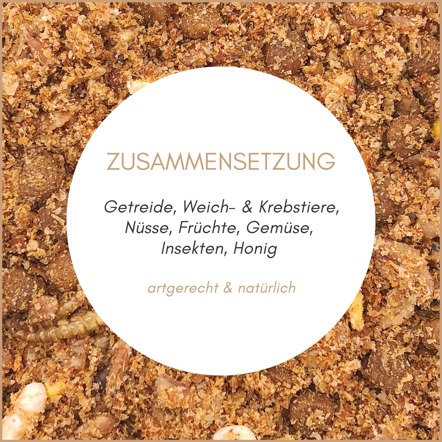 Supravit Igelfutter mit Insekten - Artgerechte, ganzjährige Fütterung für Igel, Hauptfutter für: Nutz-/ Wildtier