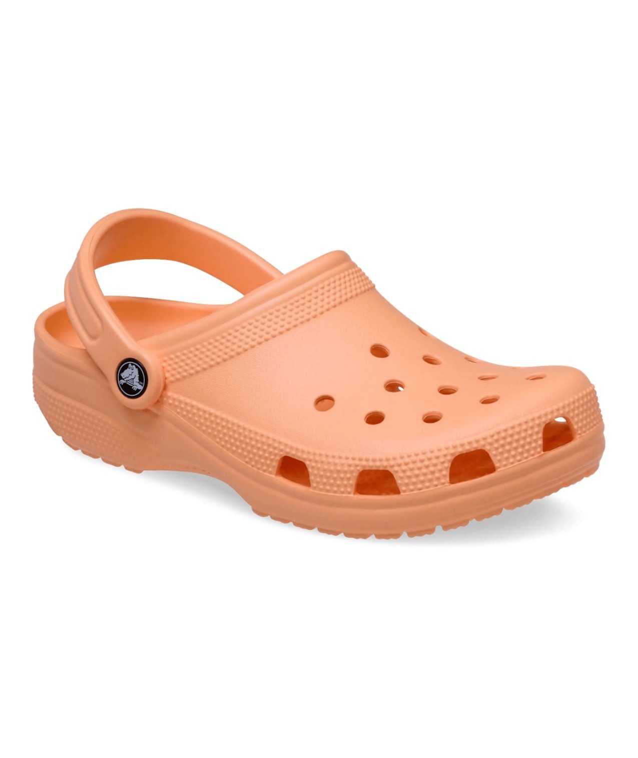 Crocs Sandale Classic Clog Concrete orange/sun Badeschuh