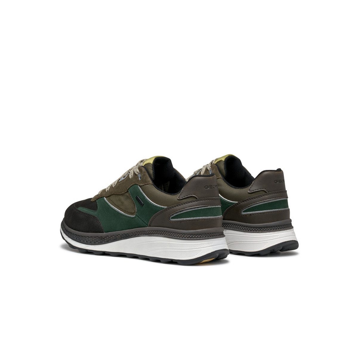 Geox GEOX SPHERICA, Sneaker, Grün kombiniert, Herren Sneaker
