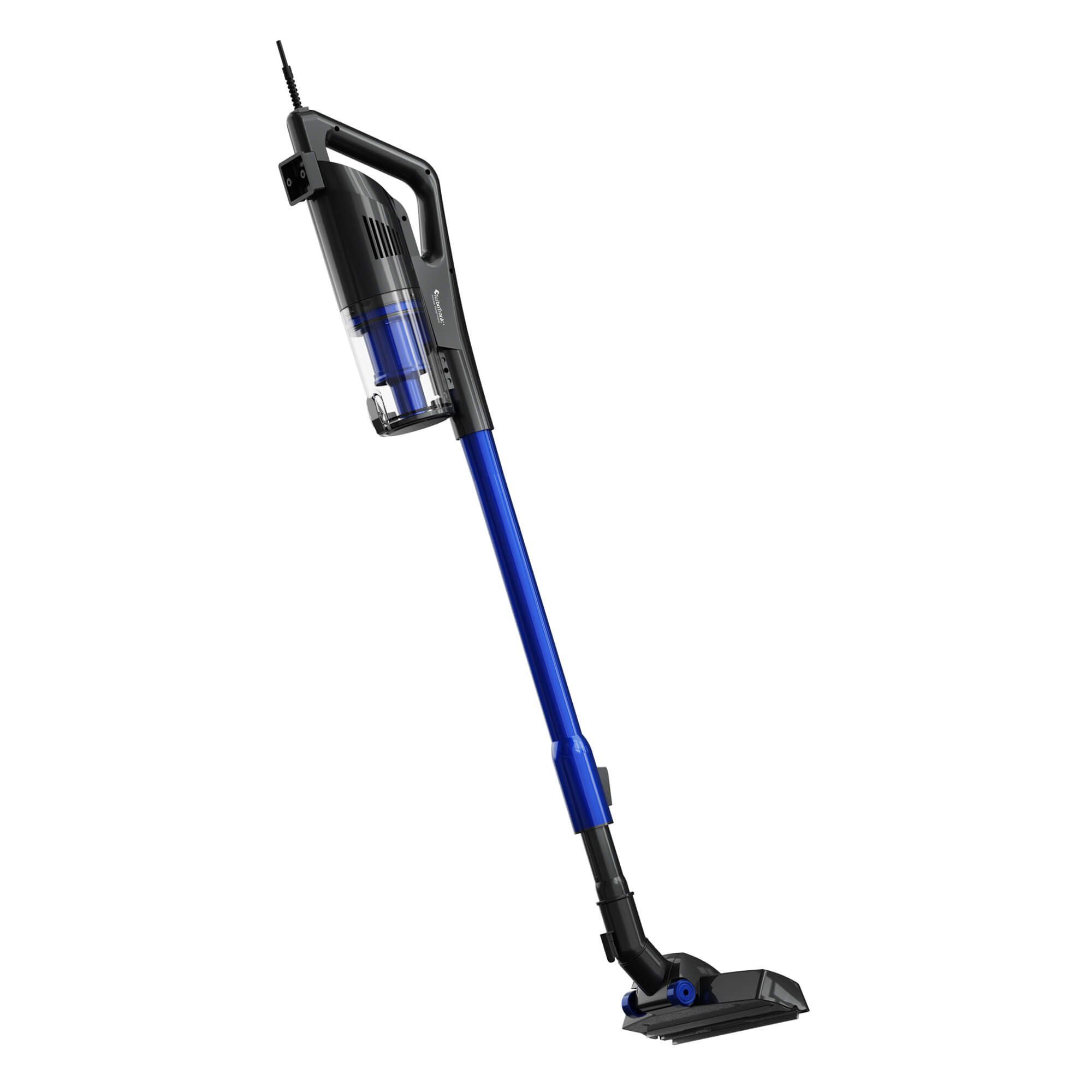 TurboTronic by Z-Line Hand-und Stielstaubsauger CMF8 TurboCyclonic ultraleicht, 600 W, Beutellos, beutellos mit waschbarem Filter, Tierhaare und 2in1 Fugendüse