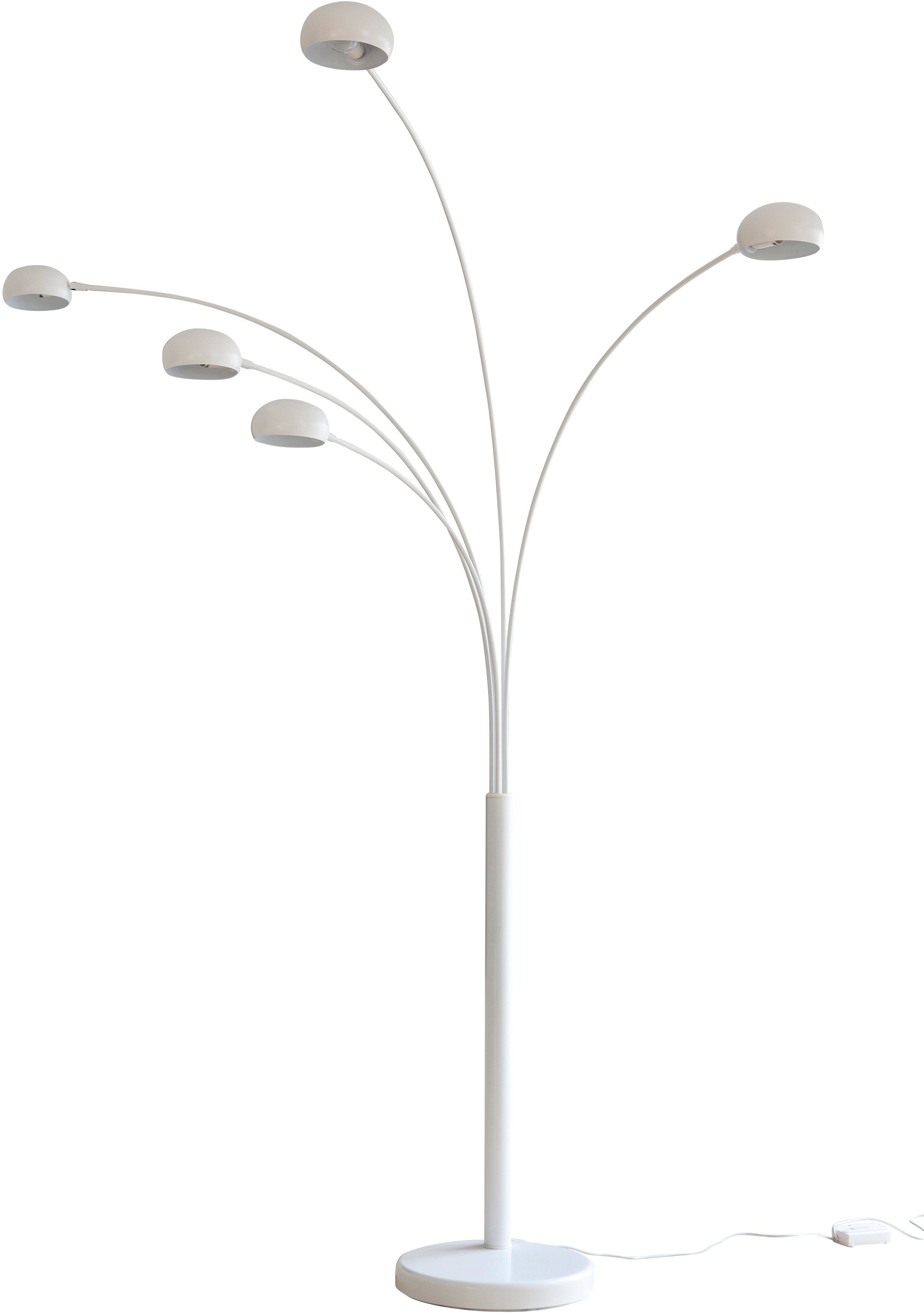 SalesFever Stehlampe Flemming, Dimmer, ohne Leuchtmittel, günstig online kaufen