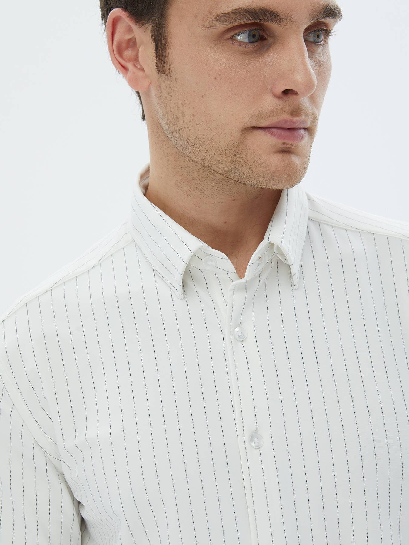 KİP Hemdbluse Gestreiftes Freizeithemd mit normaler Passform