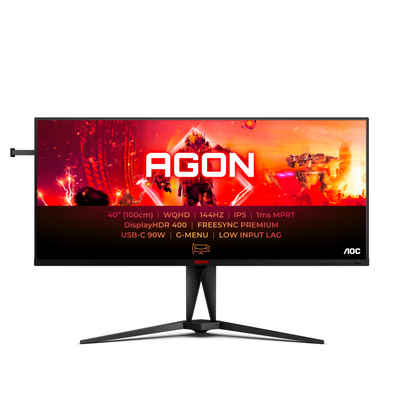 AOC AG405UXC Gaming-Monitor (100,4 cm/40 ", 3440 x 1440 px, WQHD, 1 ms Reaktionszeit, 144 Hz, IPS-LED)