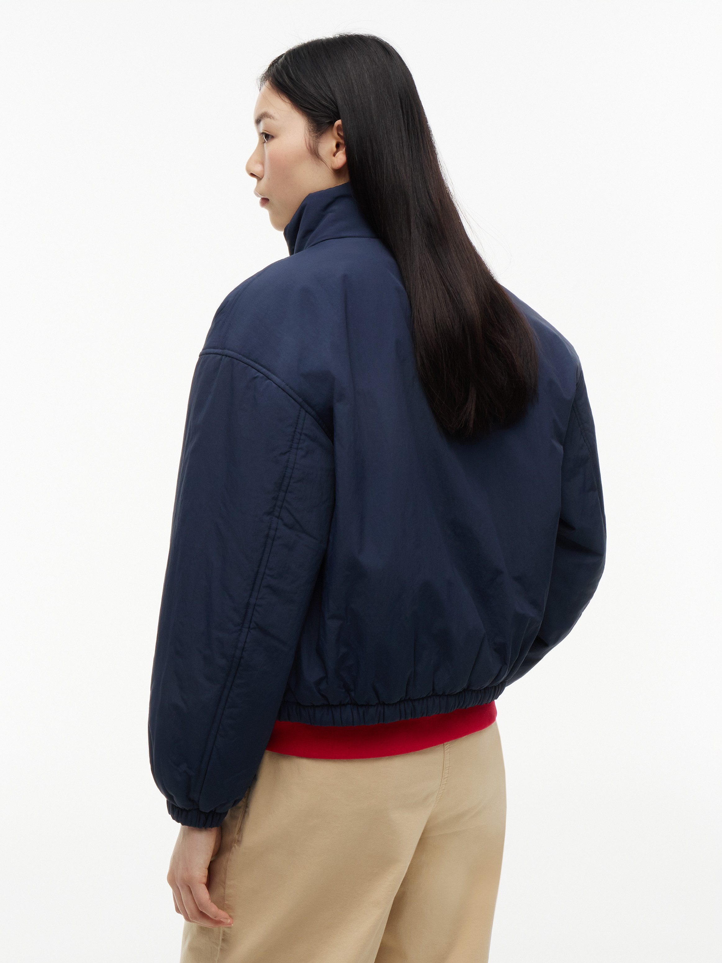 Tommy Jeans Blouson TJW PADDED HIGH NECK JACKET Kunstfaser