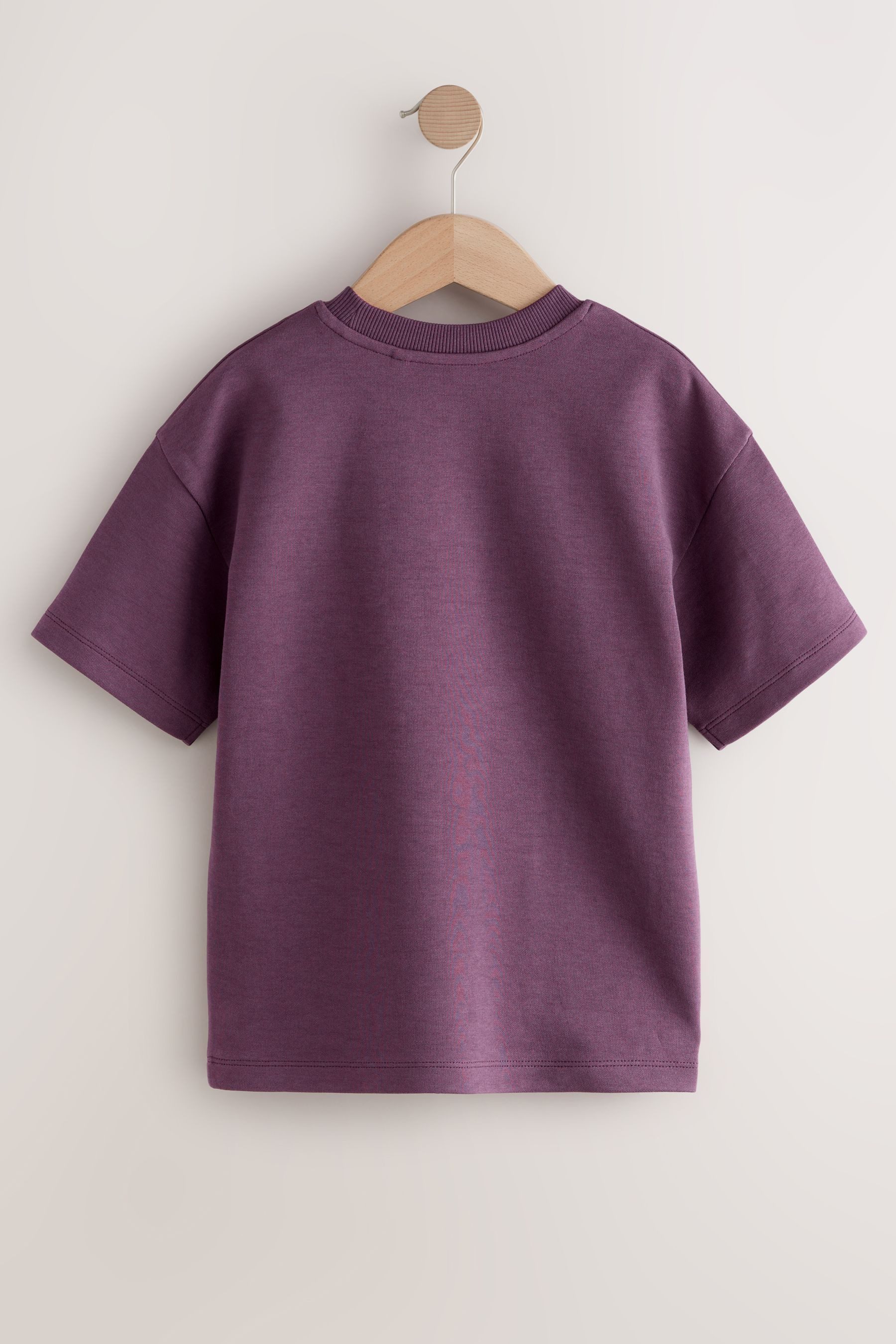 Next Print-Shirt Kurzarm-T-Shirt aus schwerem Material günstig online kaufen