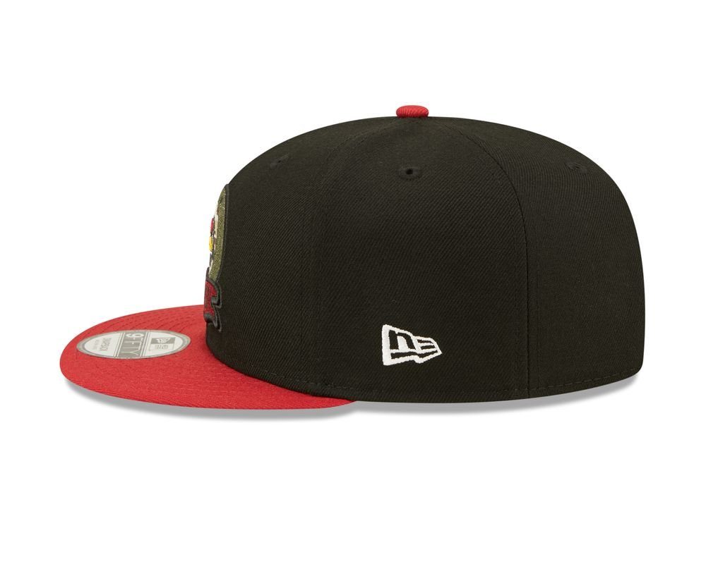 Snapback Game Era Era Salute 9FIFTY Cap ARIZONA Service to CARDINALS 2022 New NFL Snapback Cap New