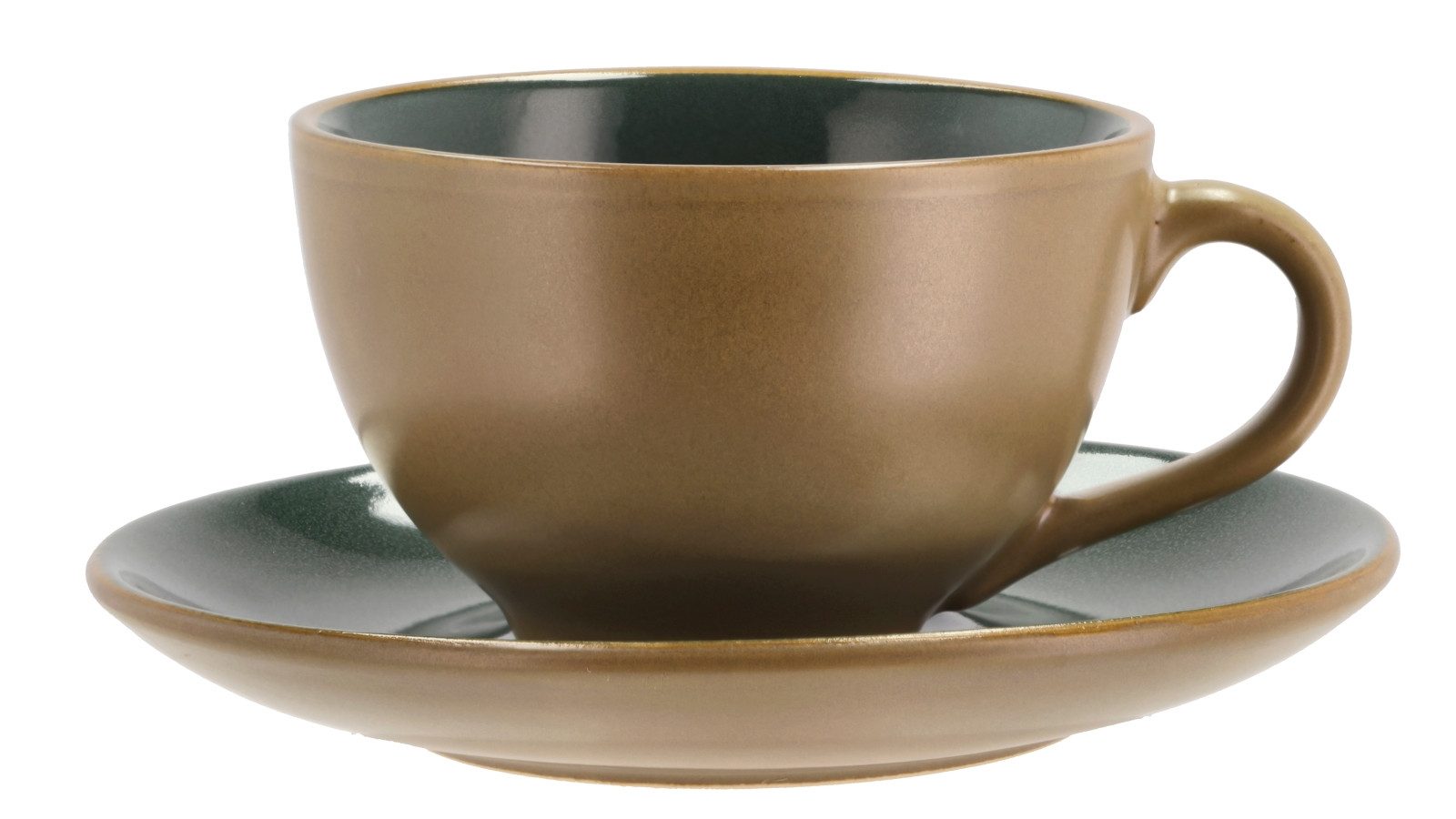 Bitz Untertasse Tasse mit Untertasse wood/forest 0,24 l, Tasse mit Untertasse Wood 24 cl Wood/Forest