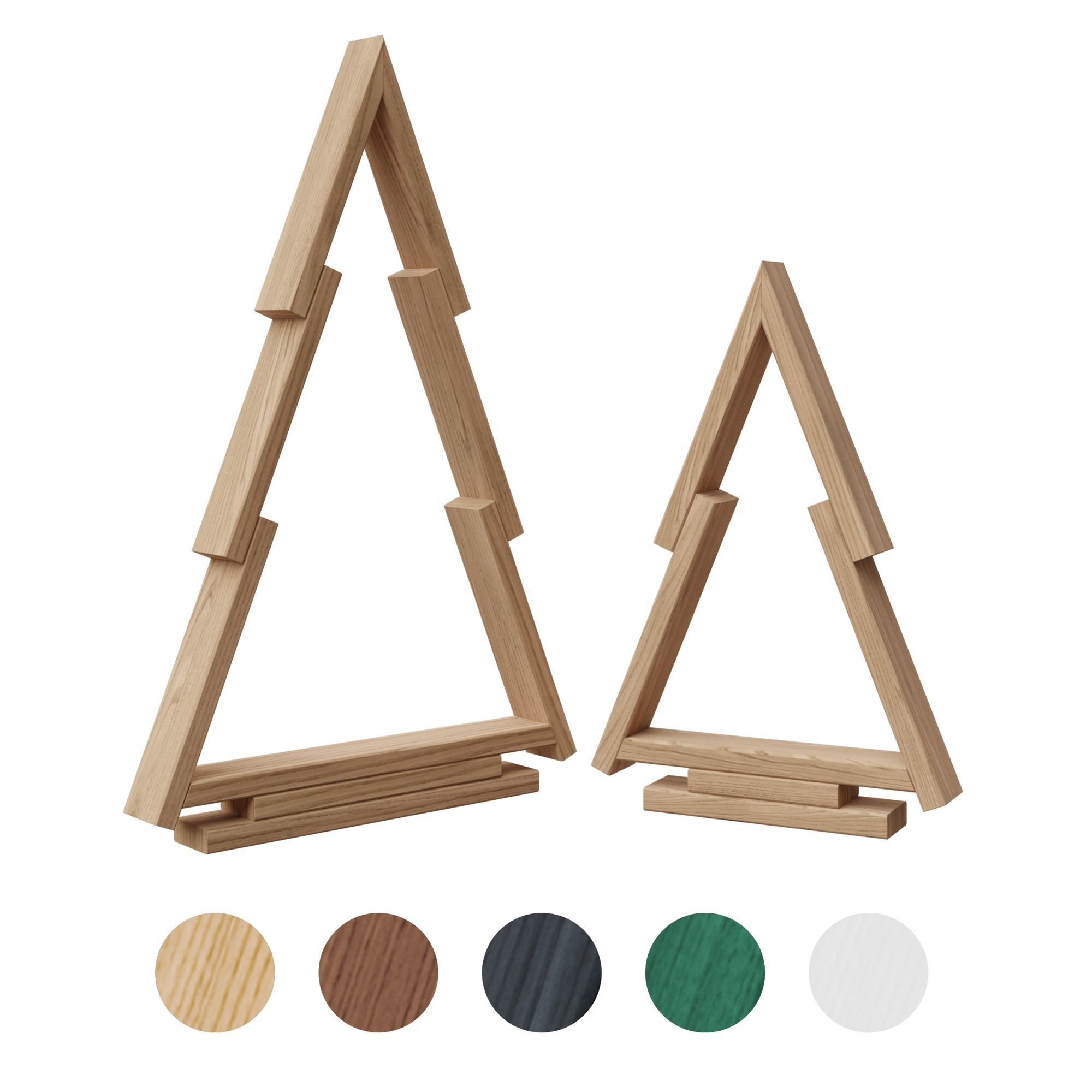 be4nature Osterfigur, Holz-Weihnachtsbaum Set 2 Stück, günstig online kaufen