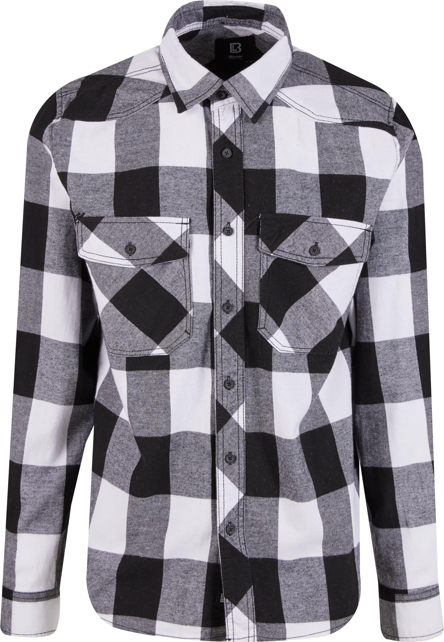 Langarmhemd Brandit Herren Checked Shirt