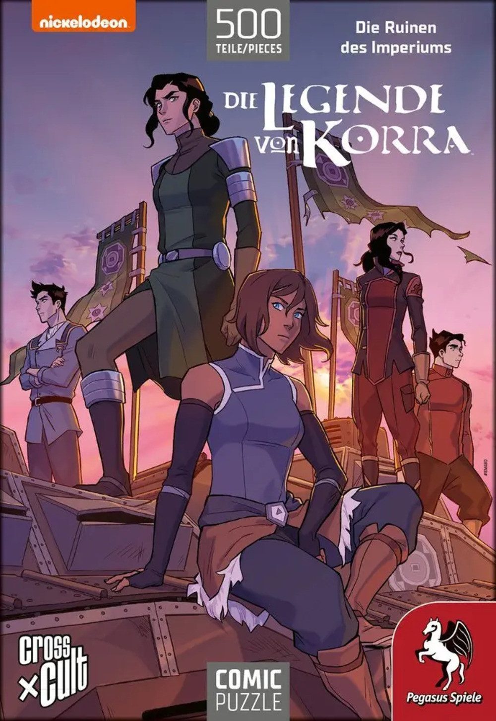 Cross Cult Puzzle Die Legende von Korra (Die Ruinen des Imperiums), 500 Puzzleteile