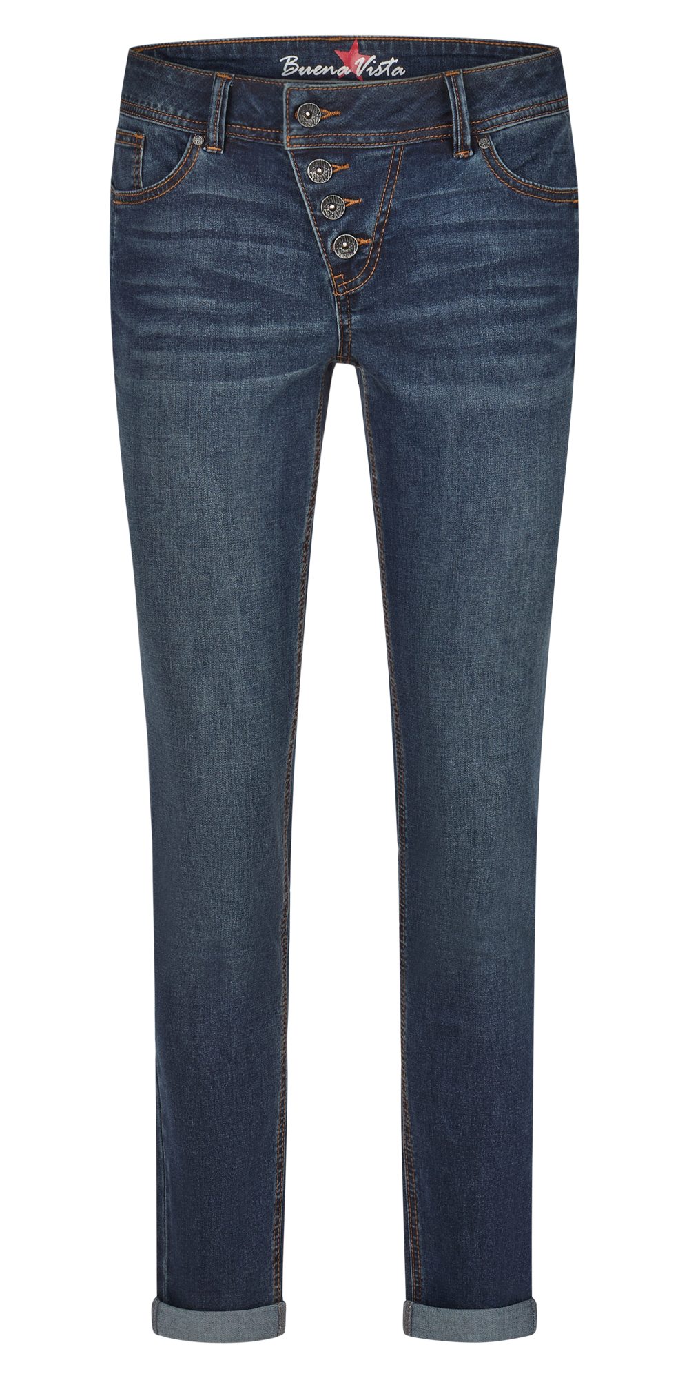 Buena Vista Stretch-Jeans BUENA VISTA MALIBU dark stone 888 B5001 370.5222 - Stretch Denim