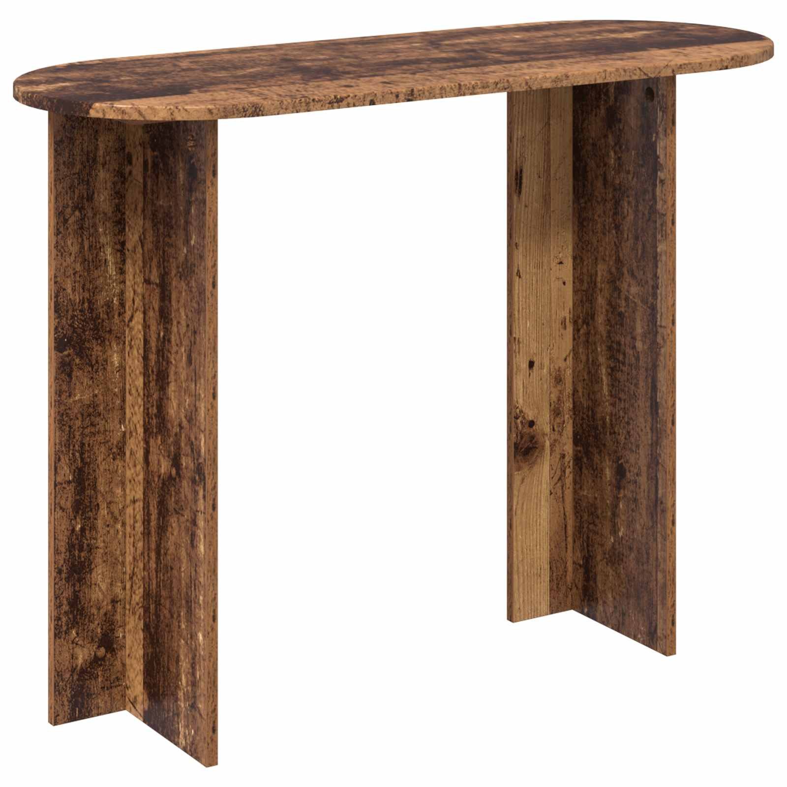 vidaXL Konsolentisch Konsolentisch Altholz 100 x 39,5 x 75 cm Holzwerkstoff (1-St)