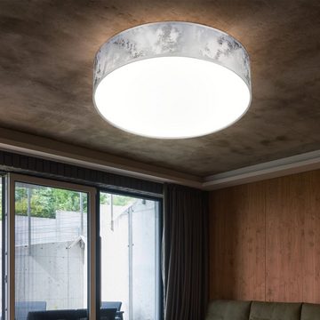WOFI LED Deckenleuchte, LED-Leuchtmittel fest verbaut, Warmweiß, Deckenleuchte Schlafzimmer Wohnzimmer Deckenlampe LED rund