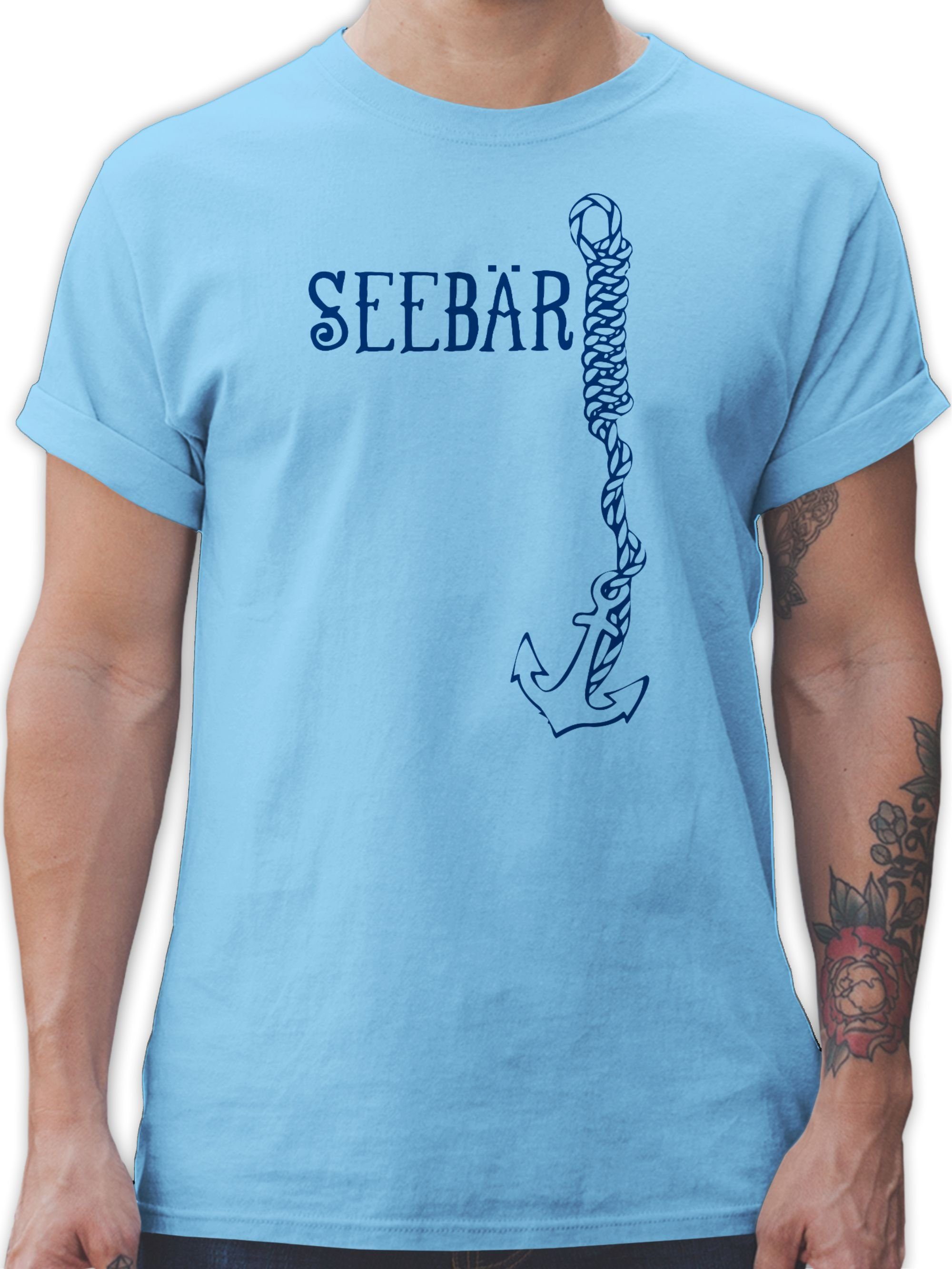 Shirtracer T-Shirt Seebär Anker Boot & günstig online kaufen