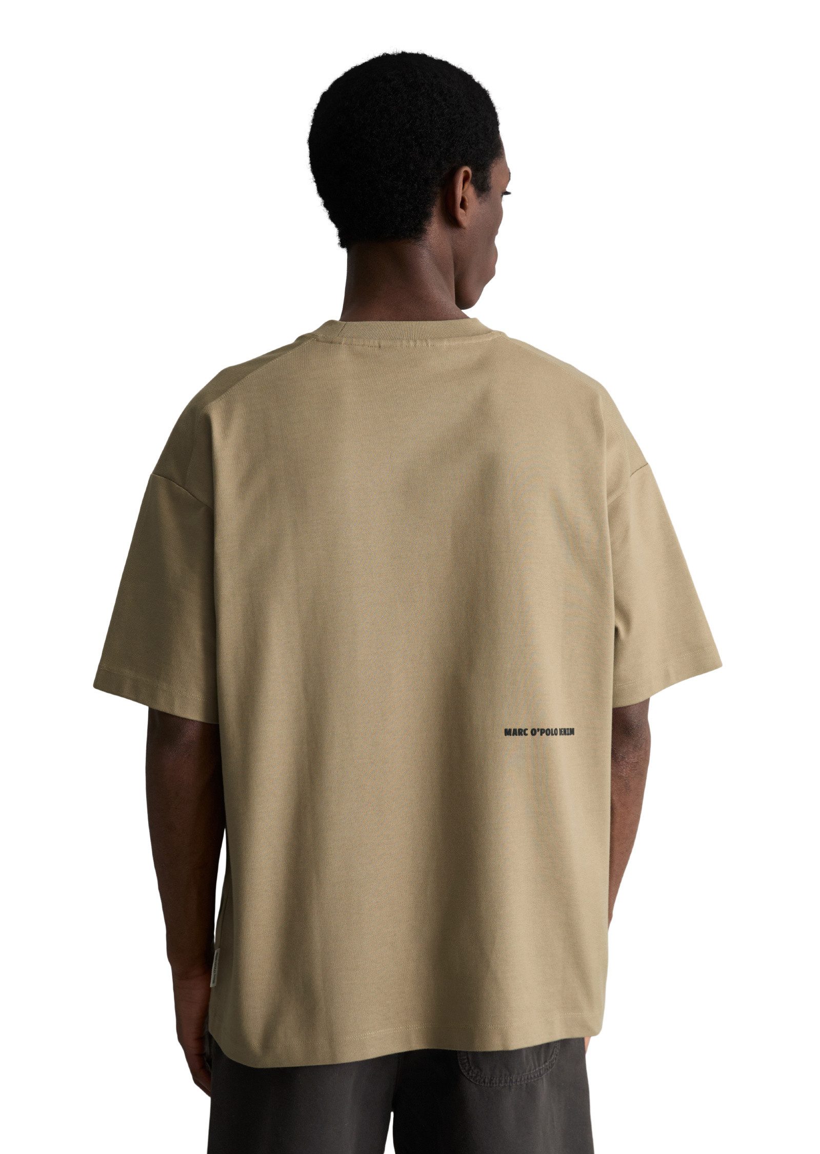 Marc O'Polo DENIM T-Shirt aus schwerem Bio-Baumwoll-Jersey