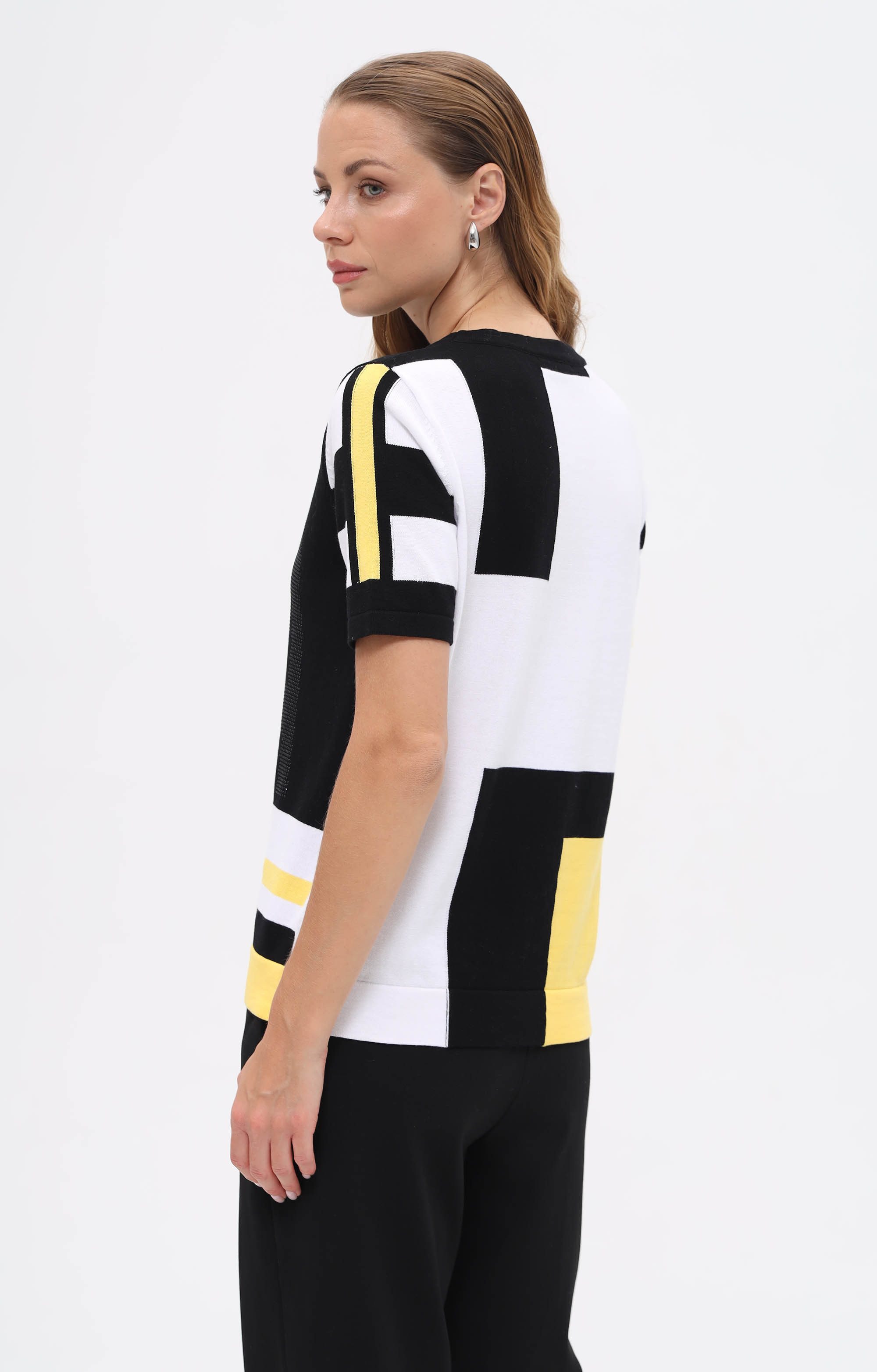 Passioni T-Shirt im Color Block-Design – Bild 3 von 5