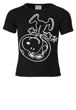 LOGOSHIRT T-Shirt Snoopy-Astronaut mit lizenziertem Originaldesign