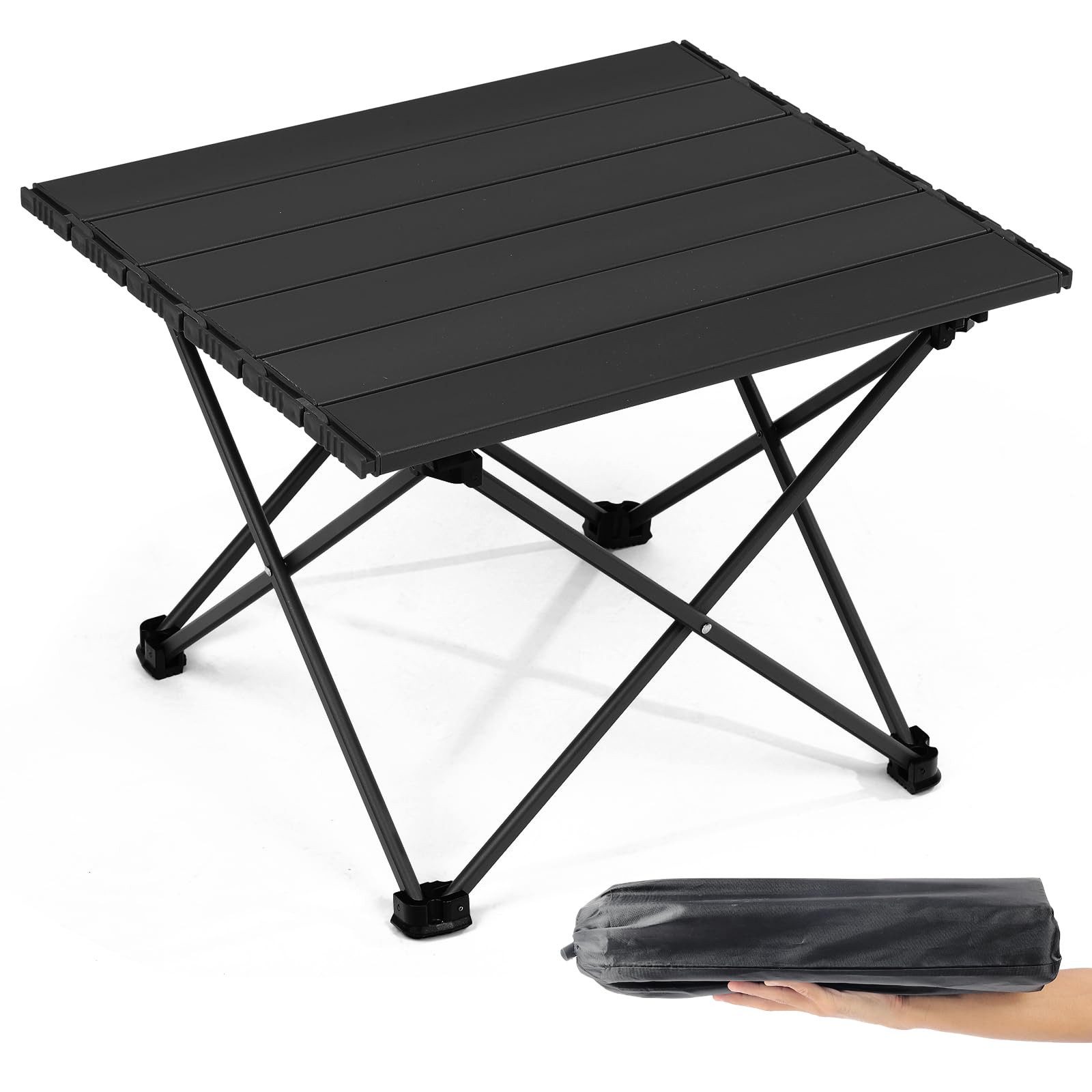 Campingtisch klappbar Falttisch Ultra Reisetisch Beistelltisch mit Tragetasche
