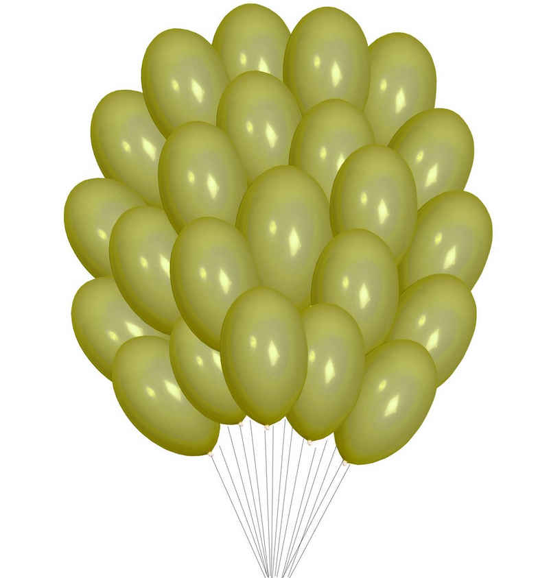 Matissa & Dad Luftballon »100er Pack Latex Luftballons für allgemeine Partydekoration«