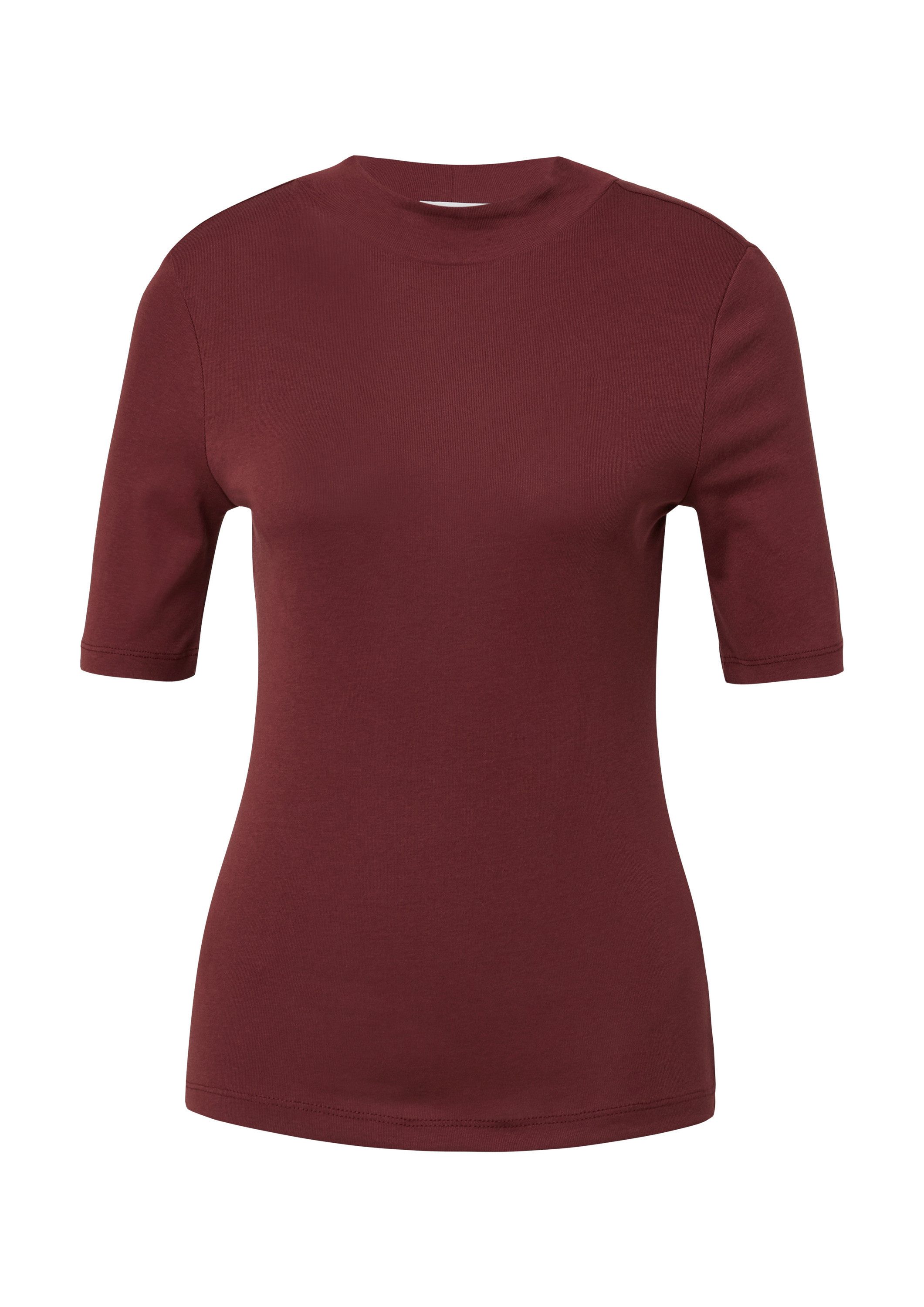 s.Oliver Kurzarmshirt T-Shirt Shirt mit Halbarm im Slim Fit günstig online kaufen